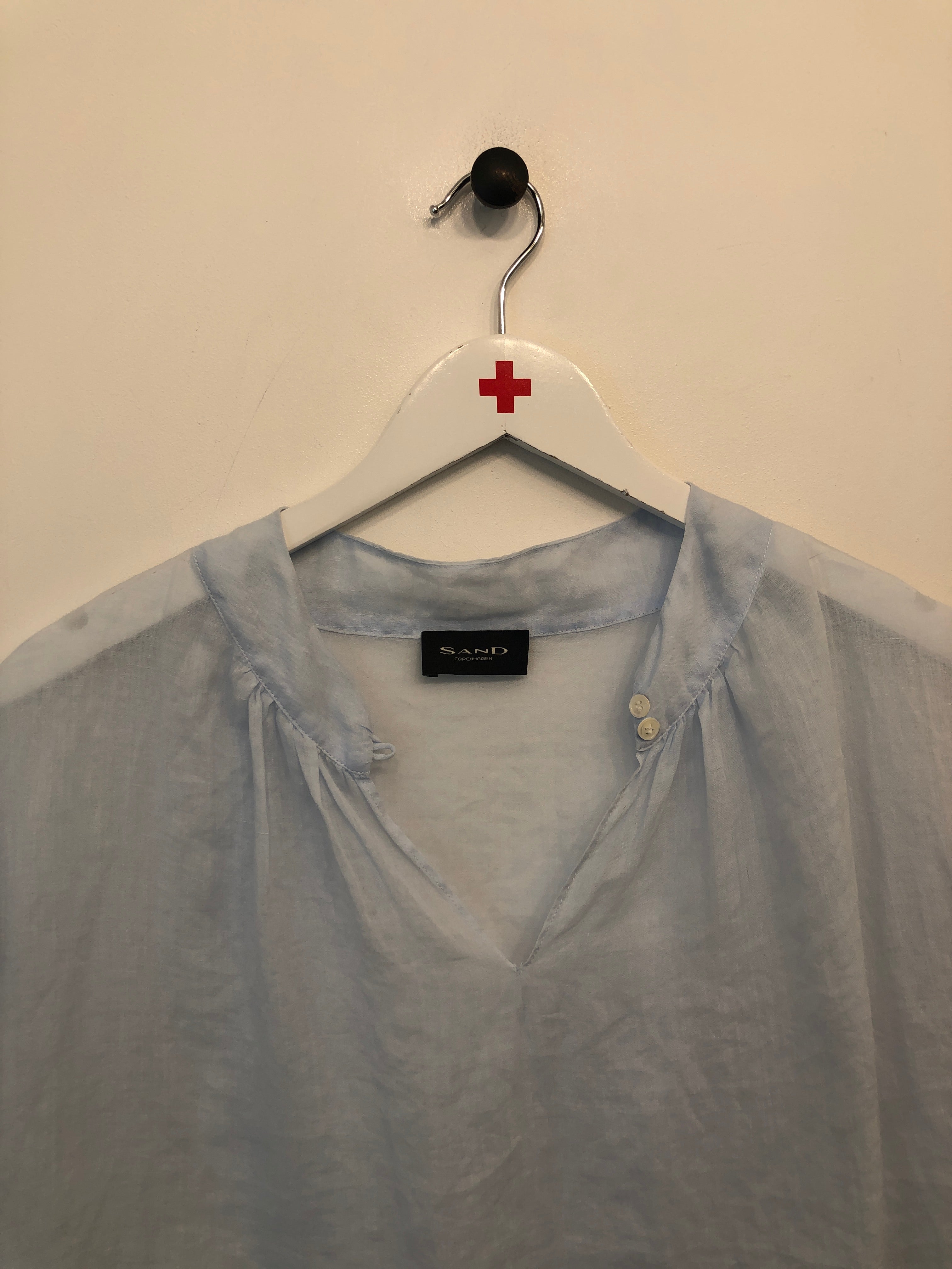Sand Bluse