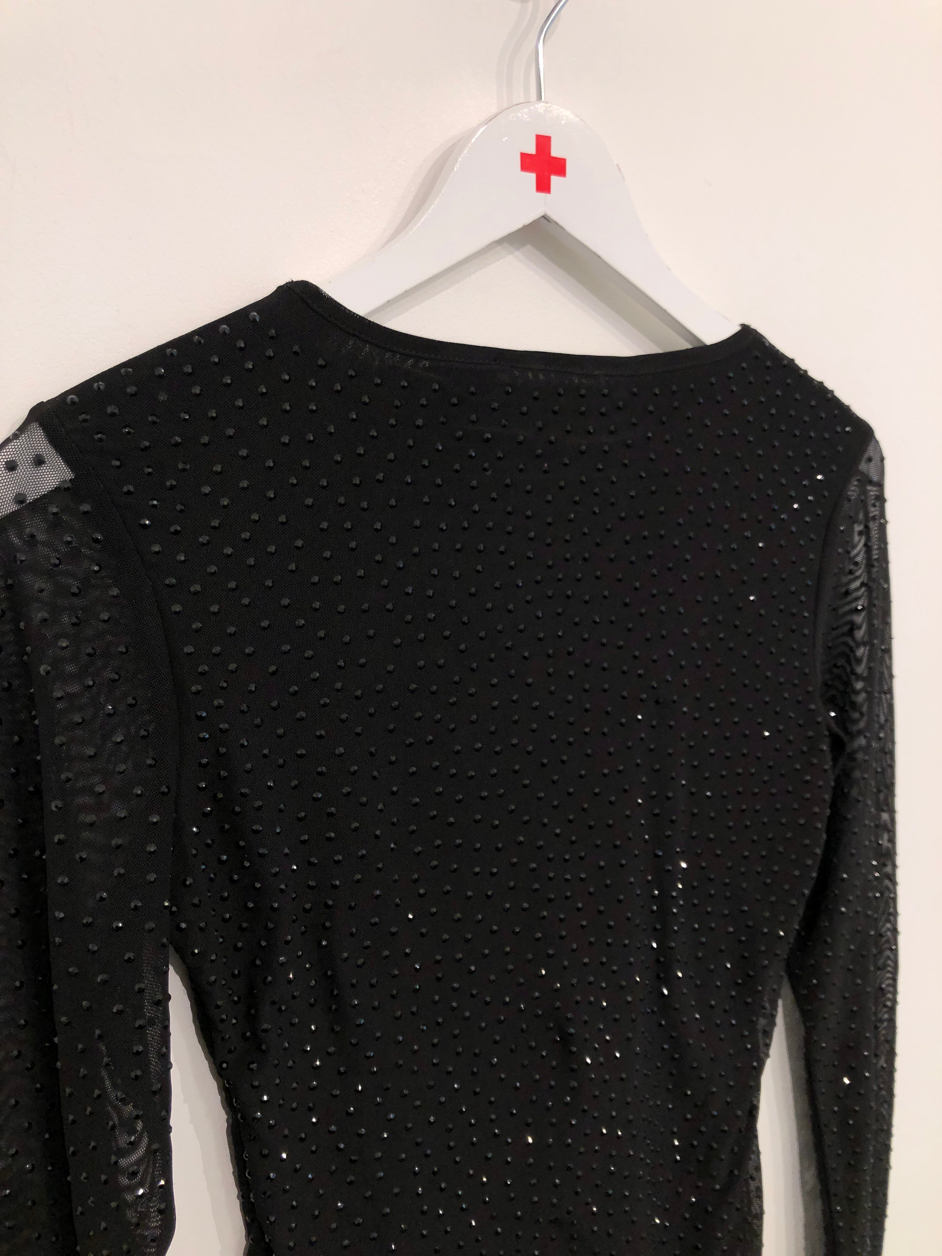 Neo Noir Bluse