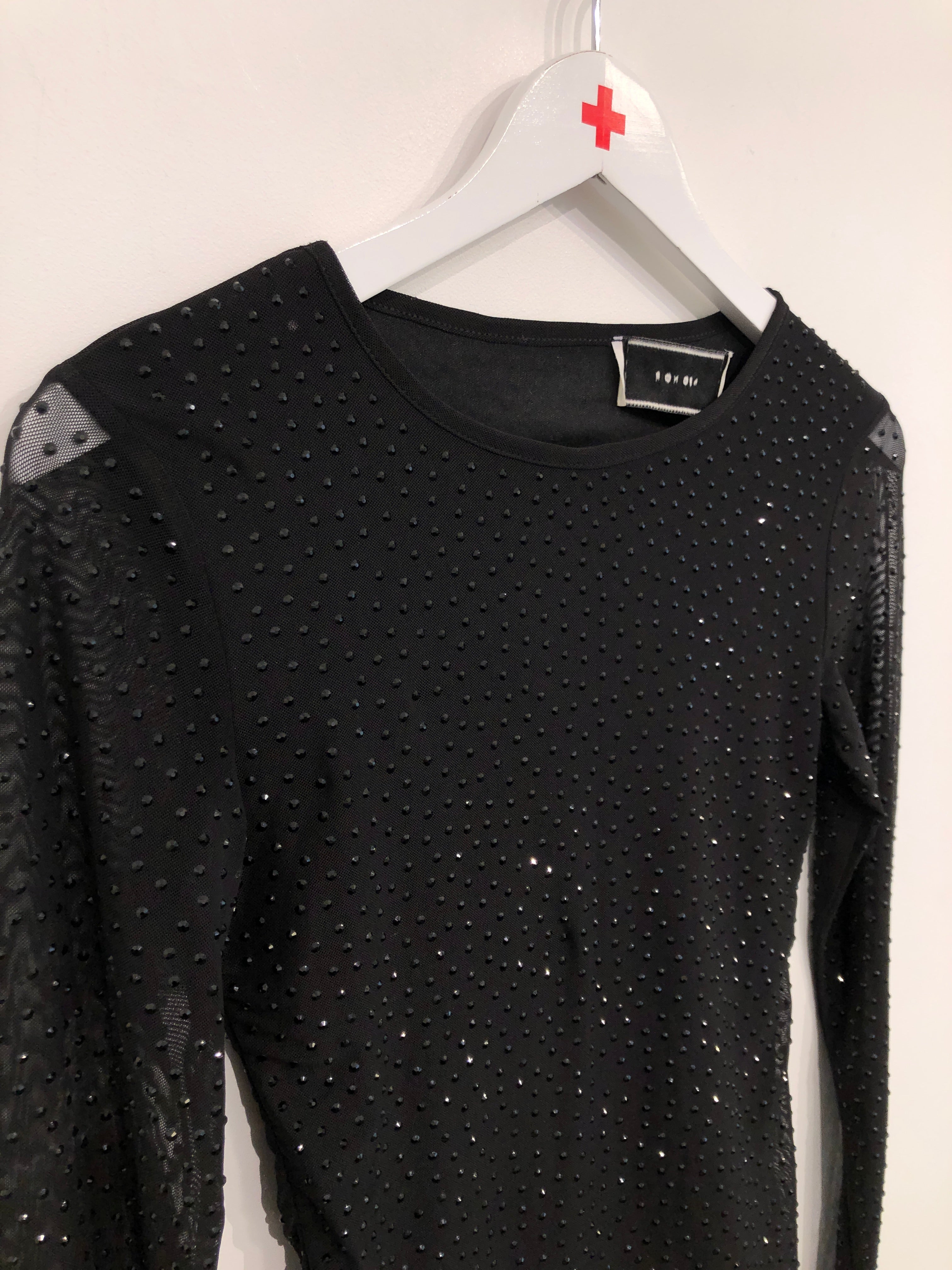 Neo Noir Bluse