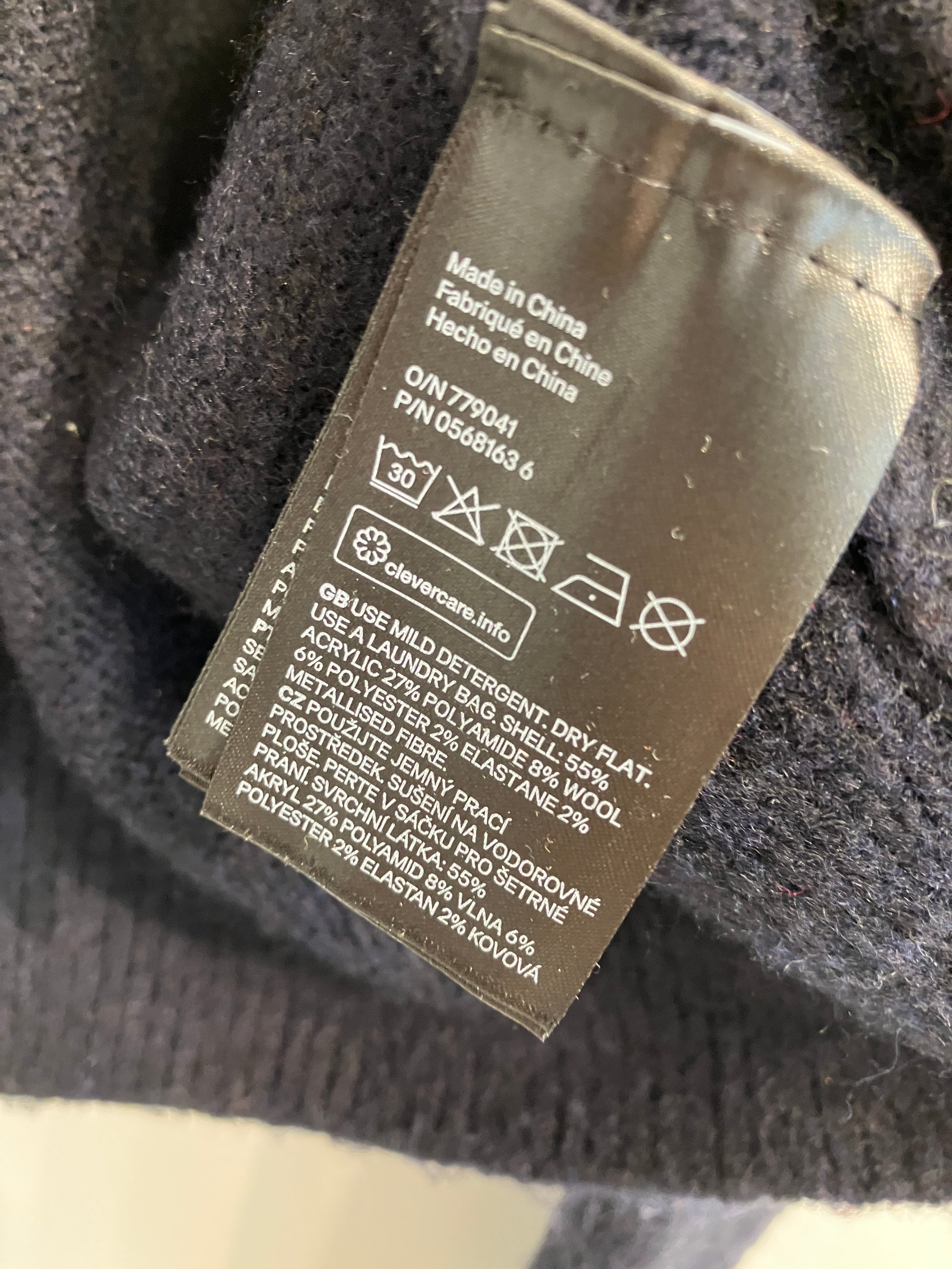H&M Strik Bluse
