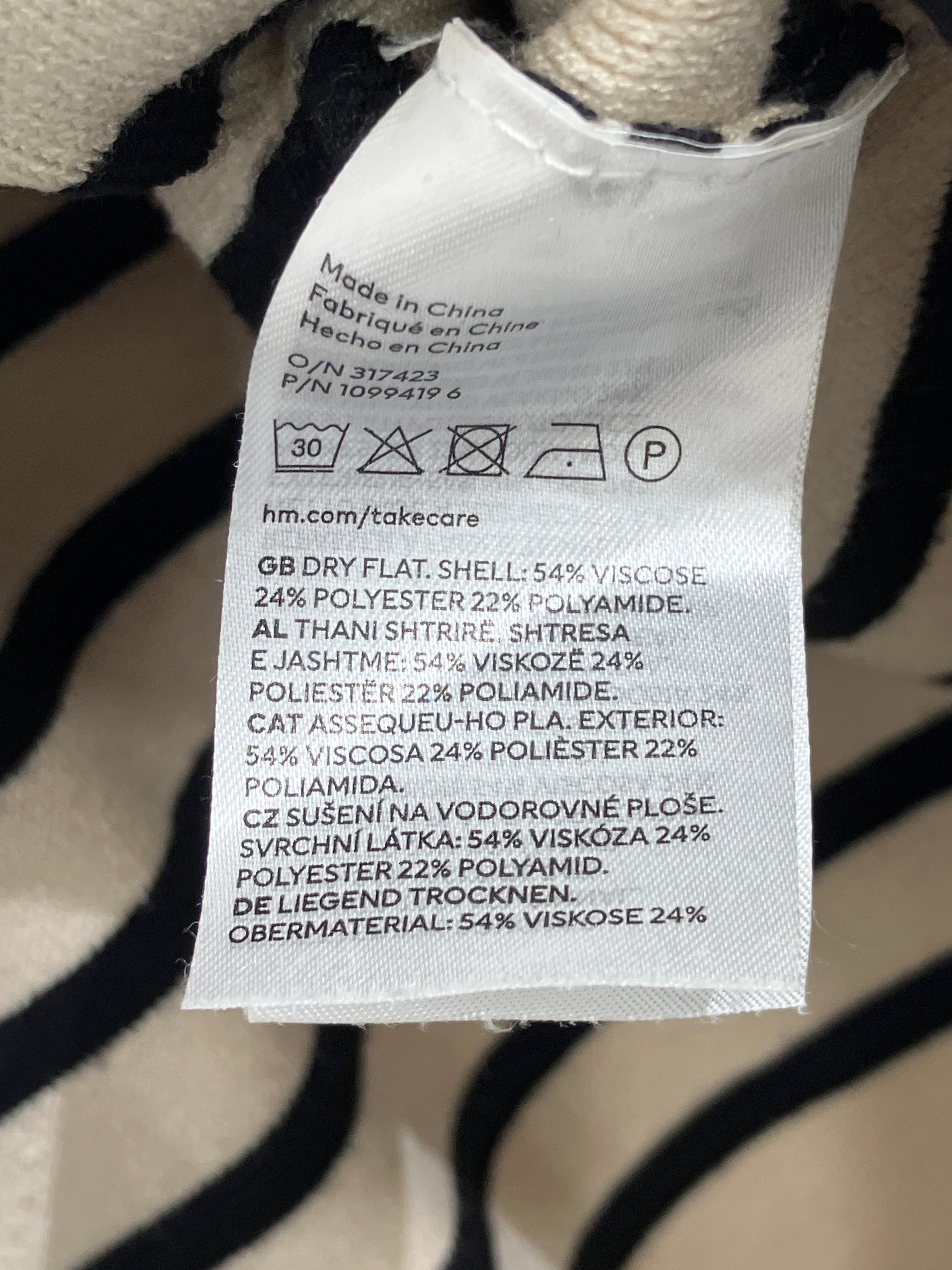 H&M Strik Bluse