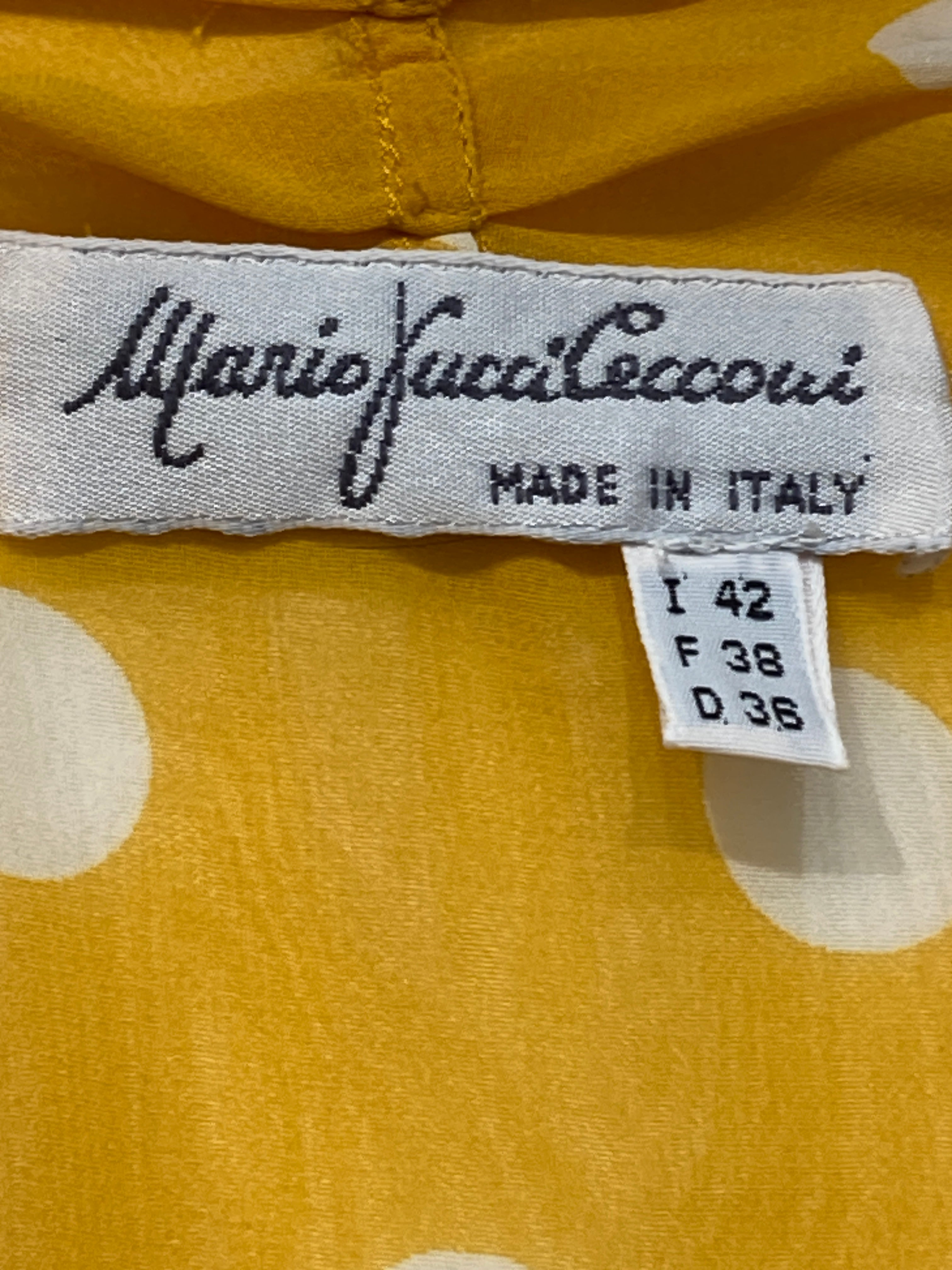 Mario Pucci Cecconi Bluse