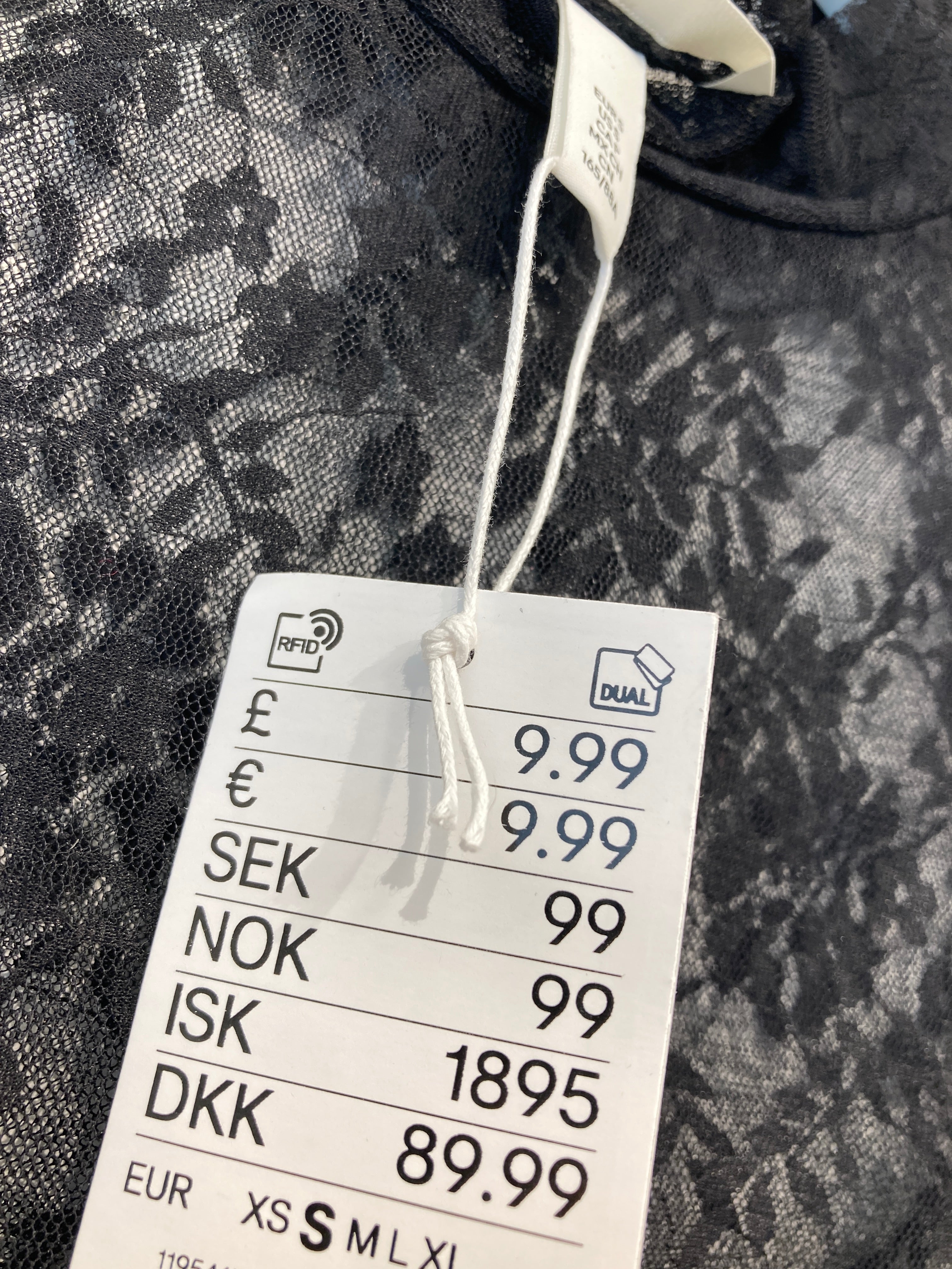 H&M Bodystocking