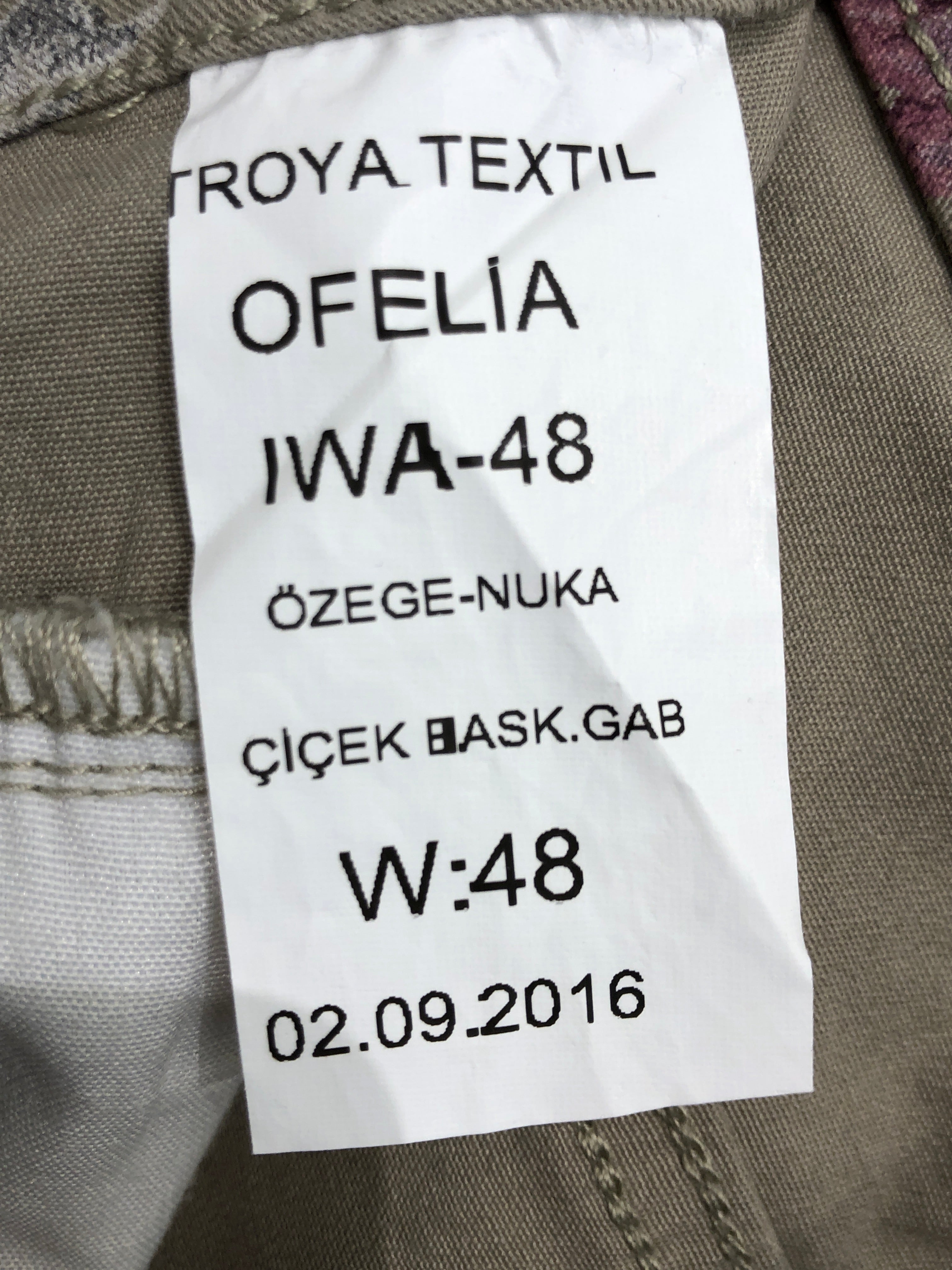 Troya Textil Bukser