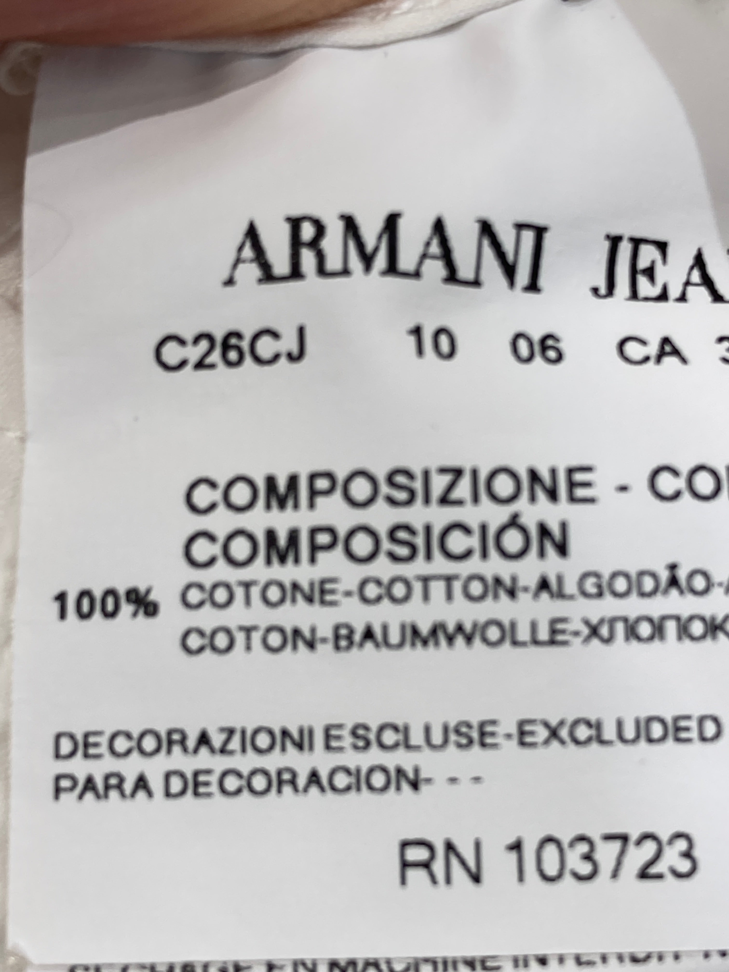 Armani Skjorte