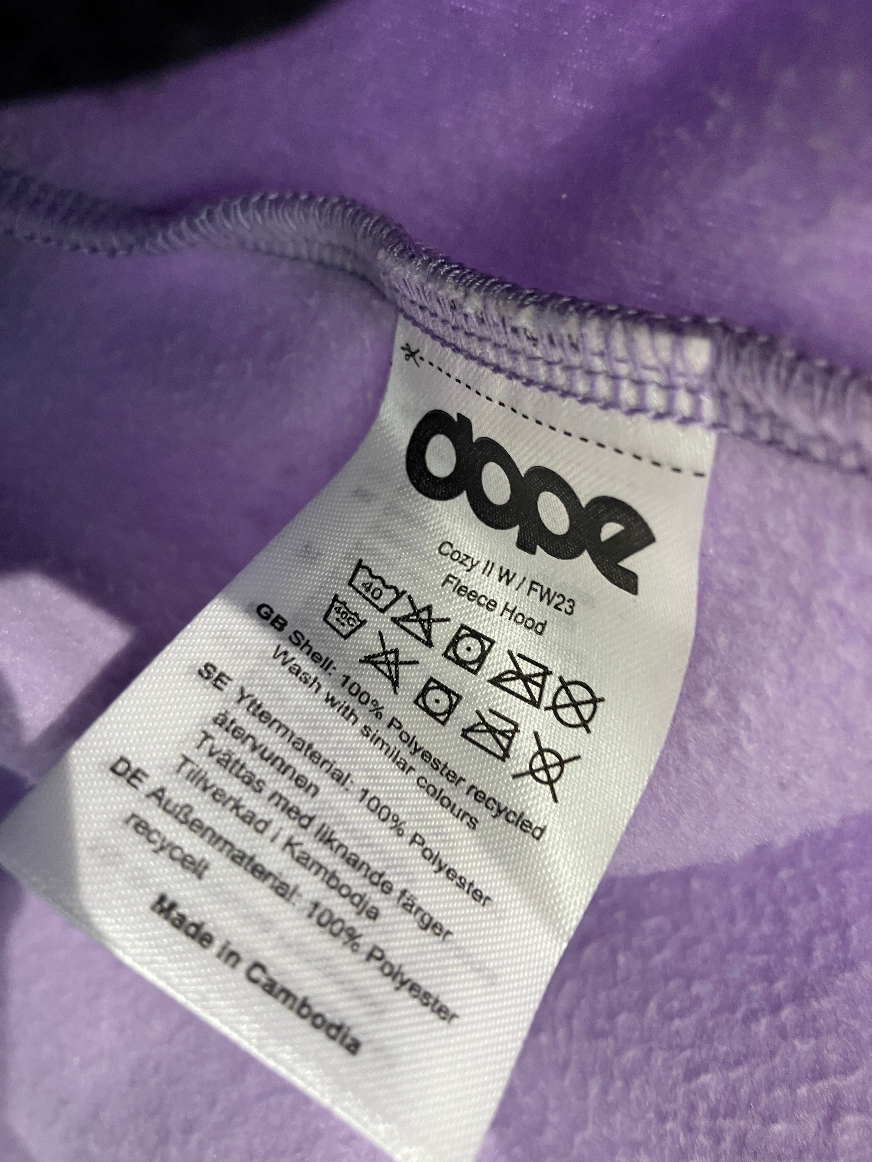 Dope Hættetrøje