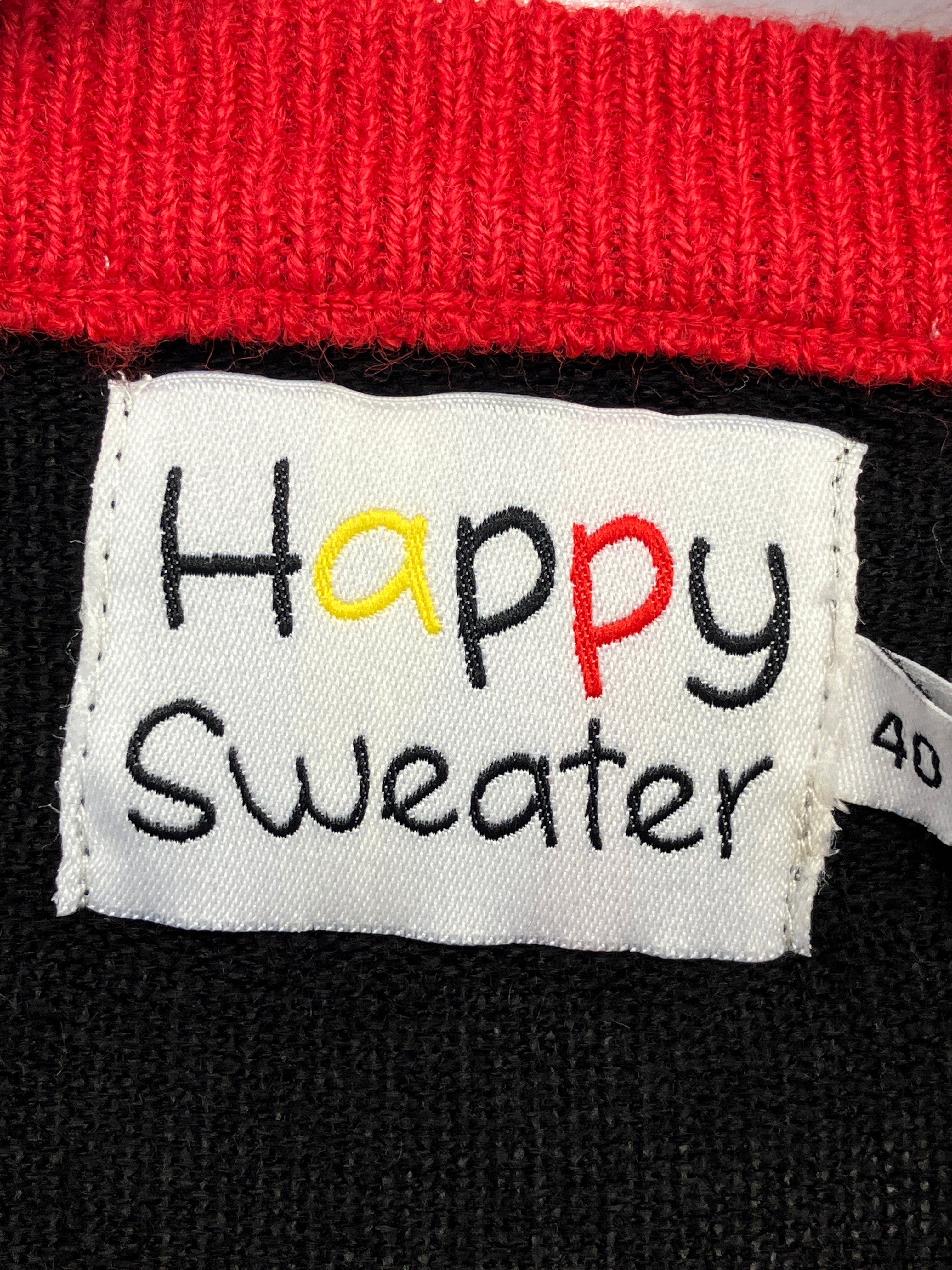 Happy Sweater Bluse