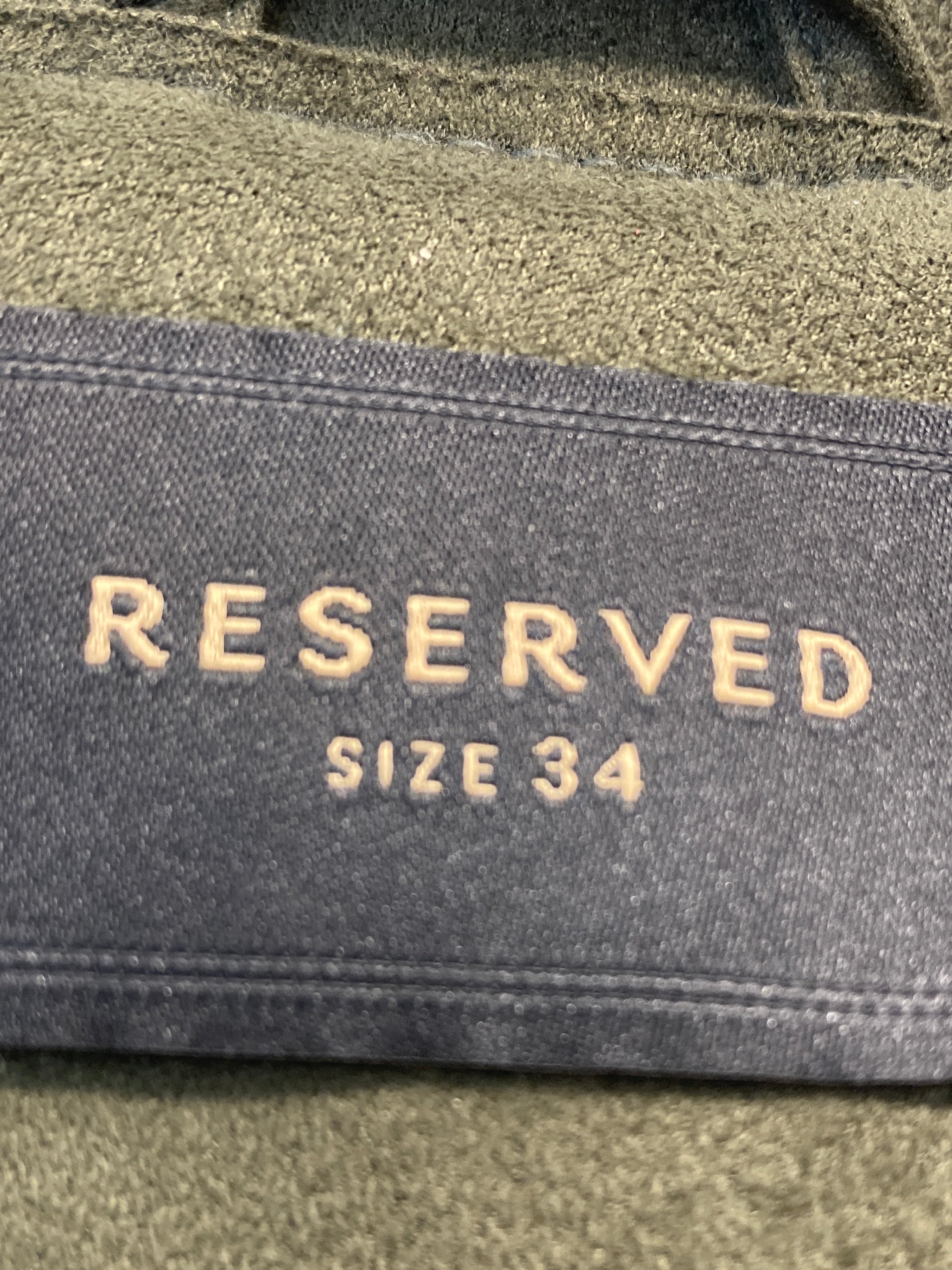 Reserved Jakke