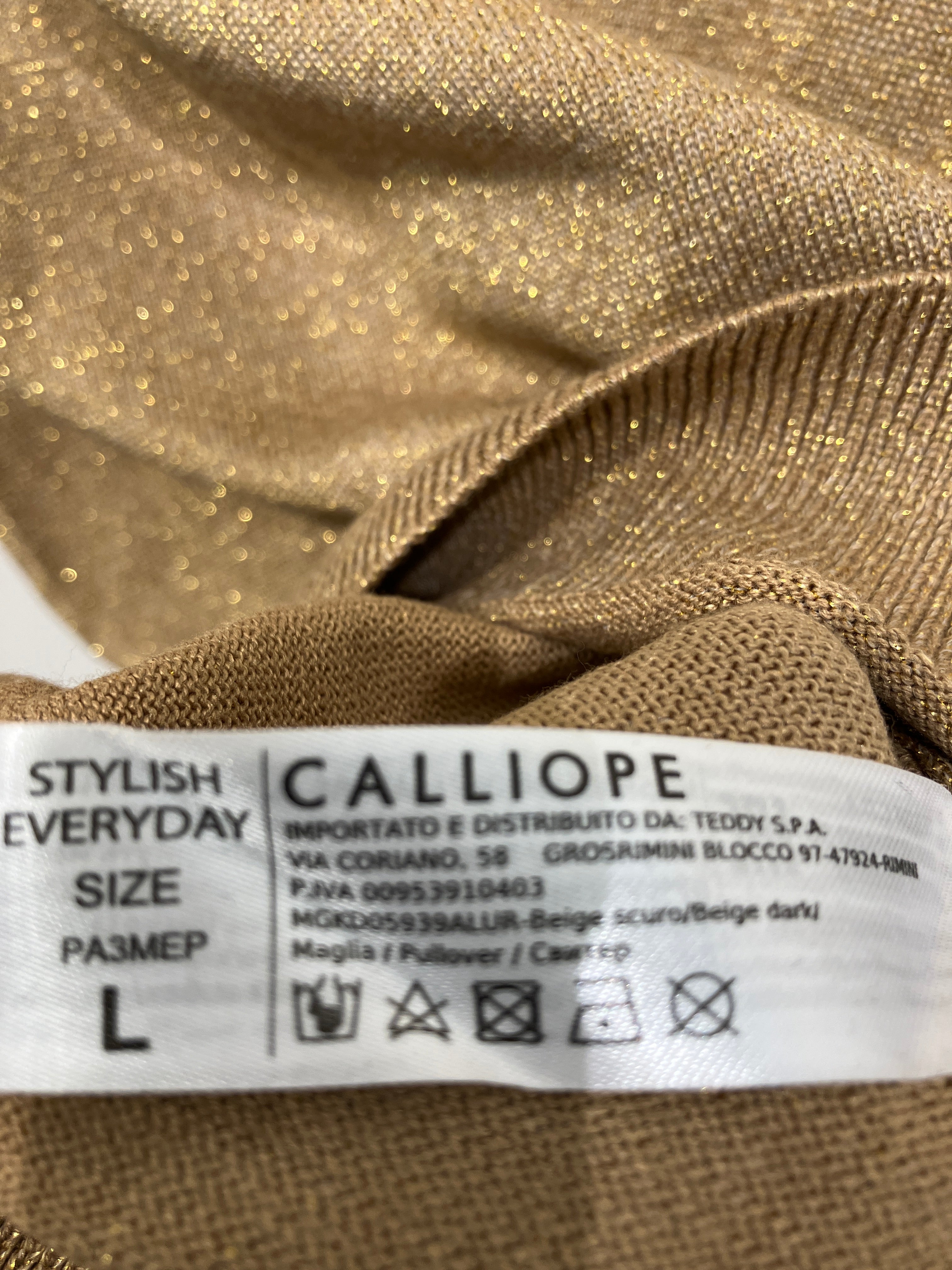 Calliope Strik Bluse