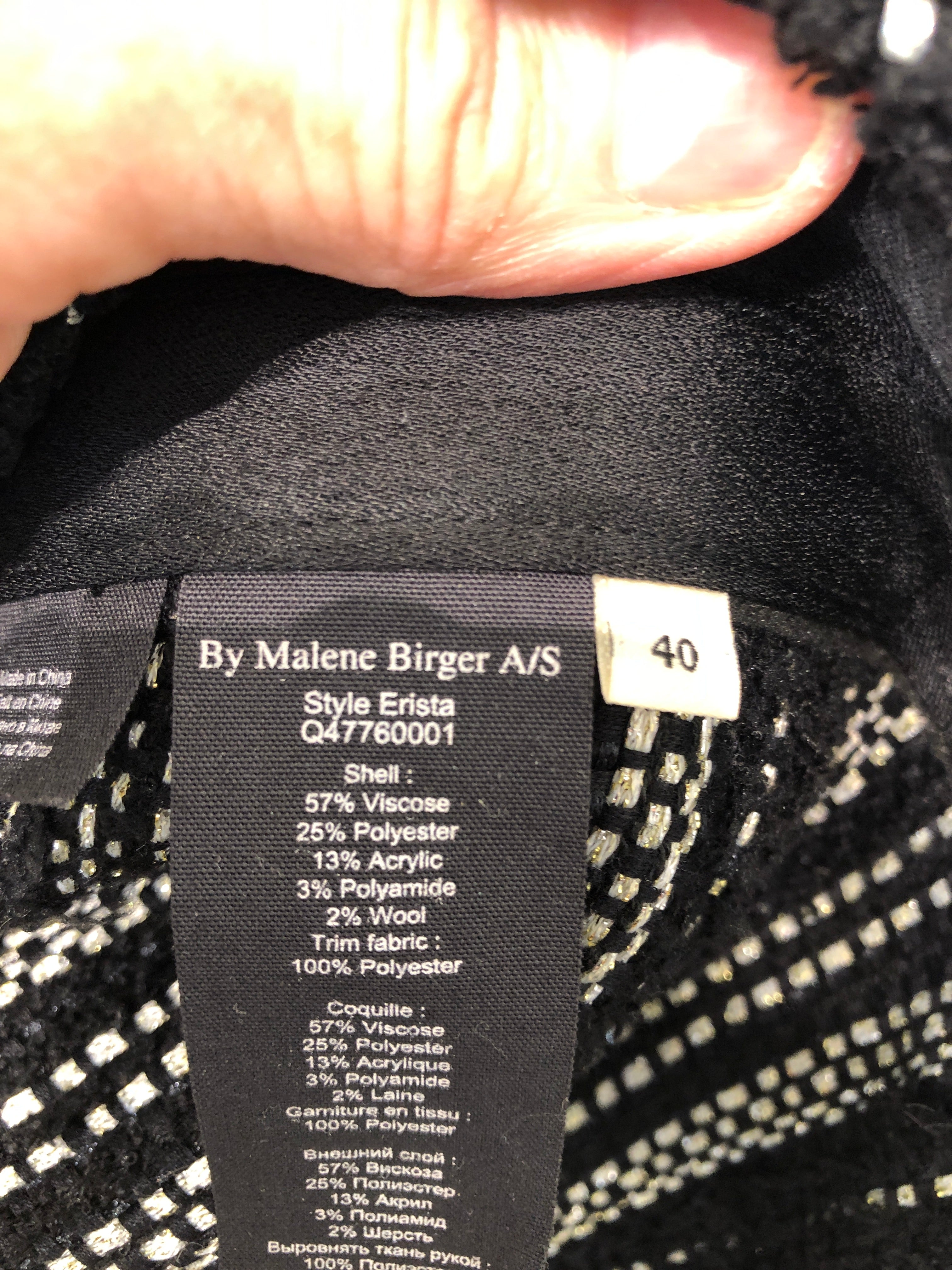 By Malene Birger Jakke