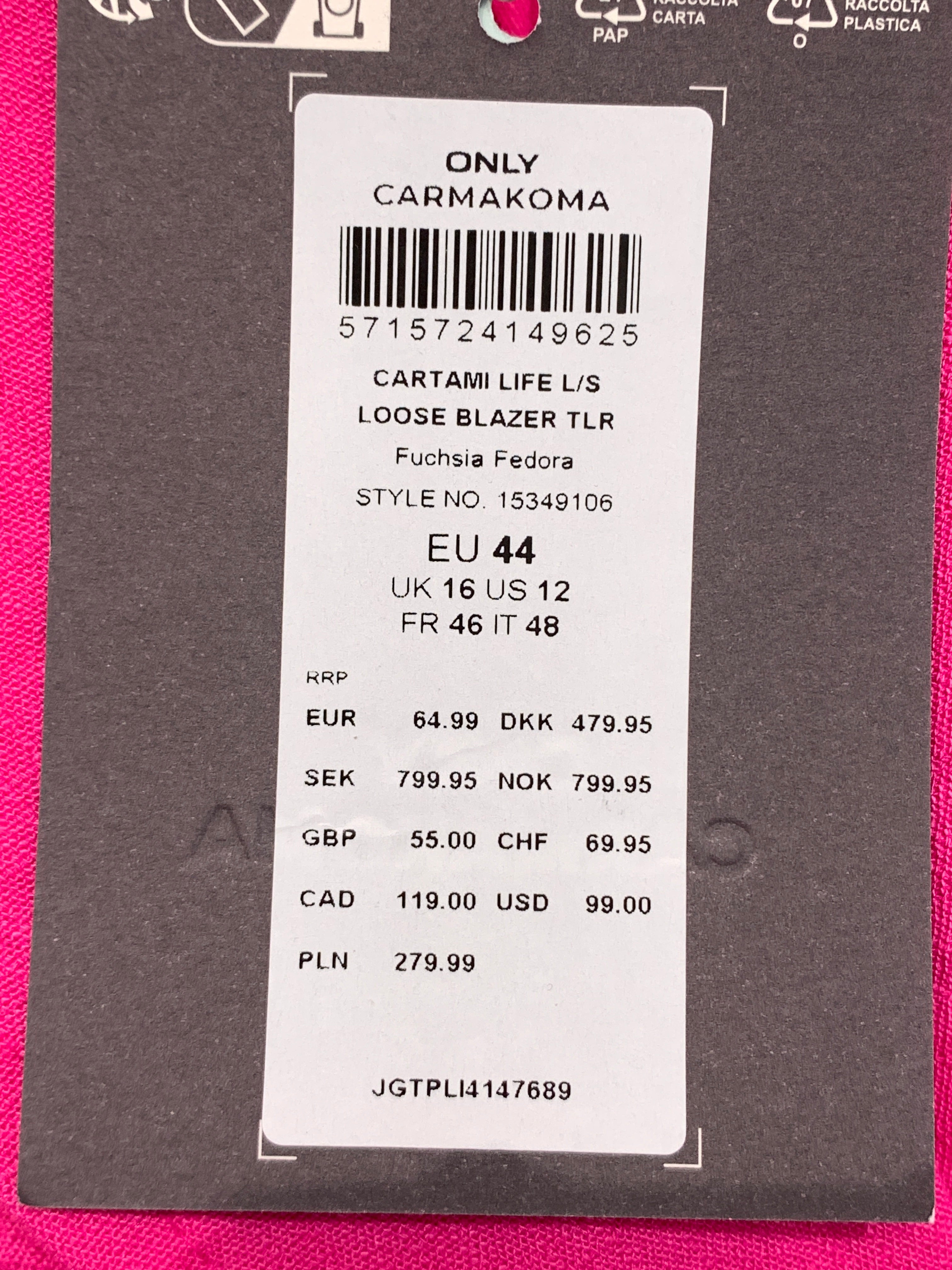 Only Carmakoma Blazer