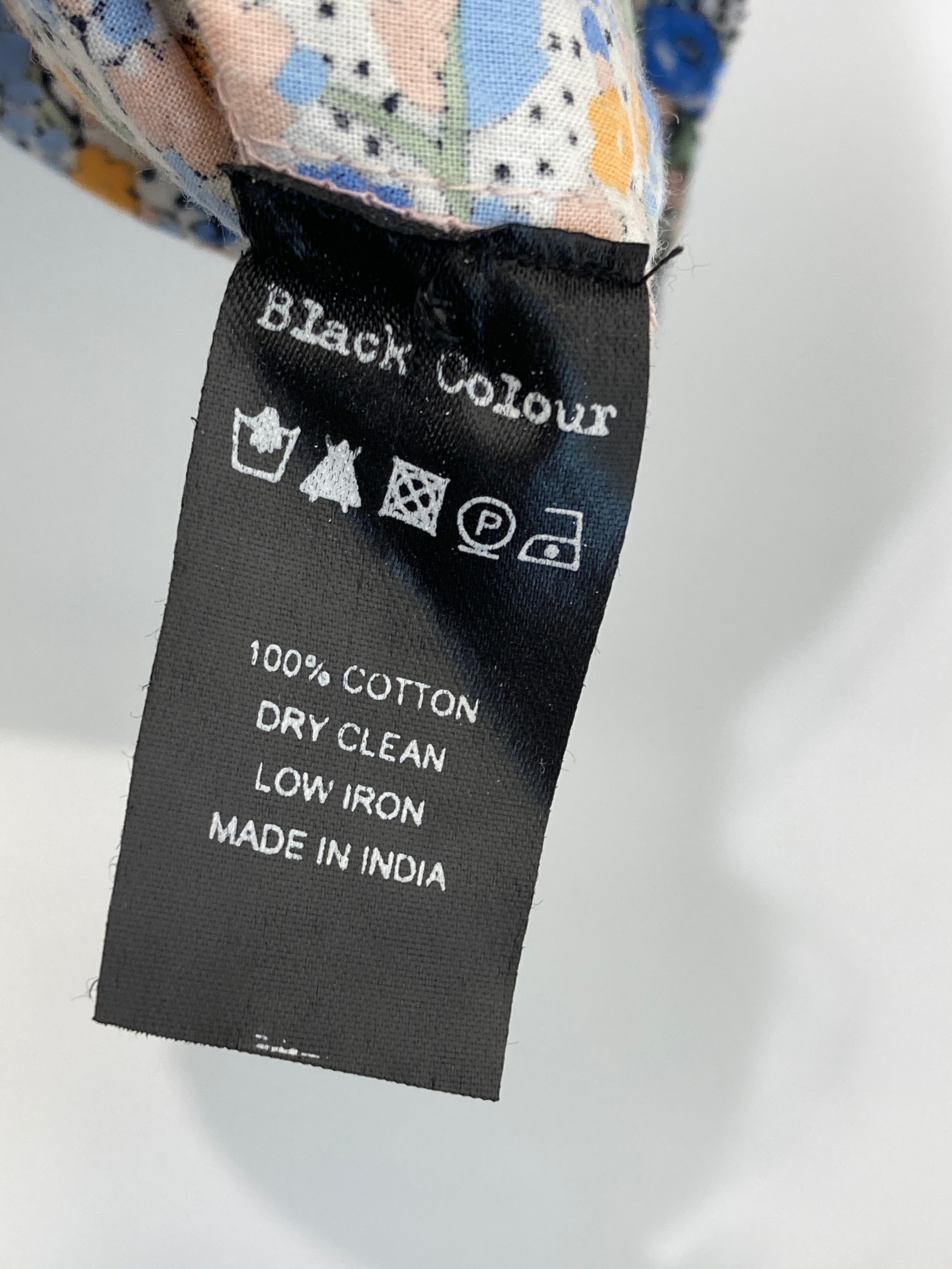 Black colour Skjorte