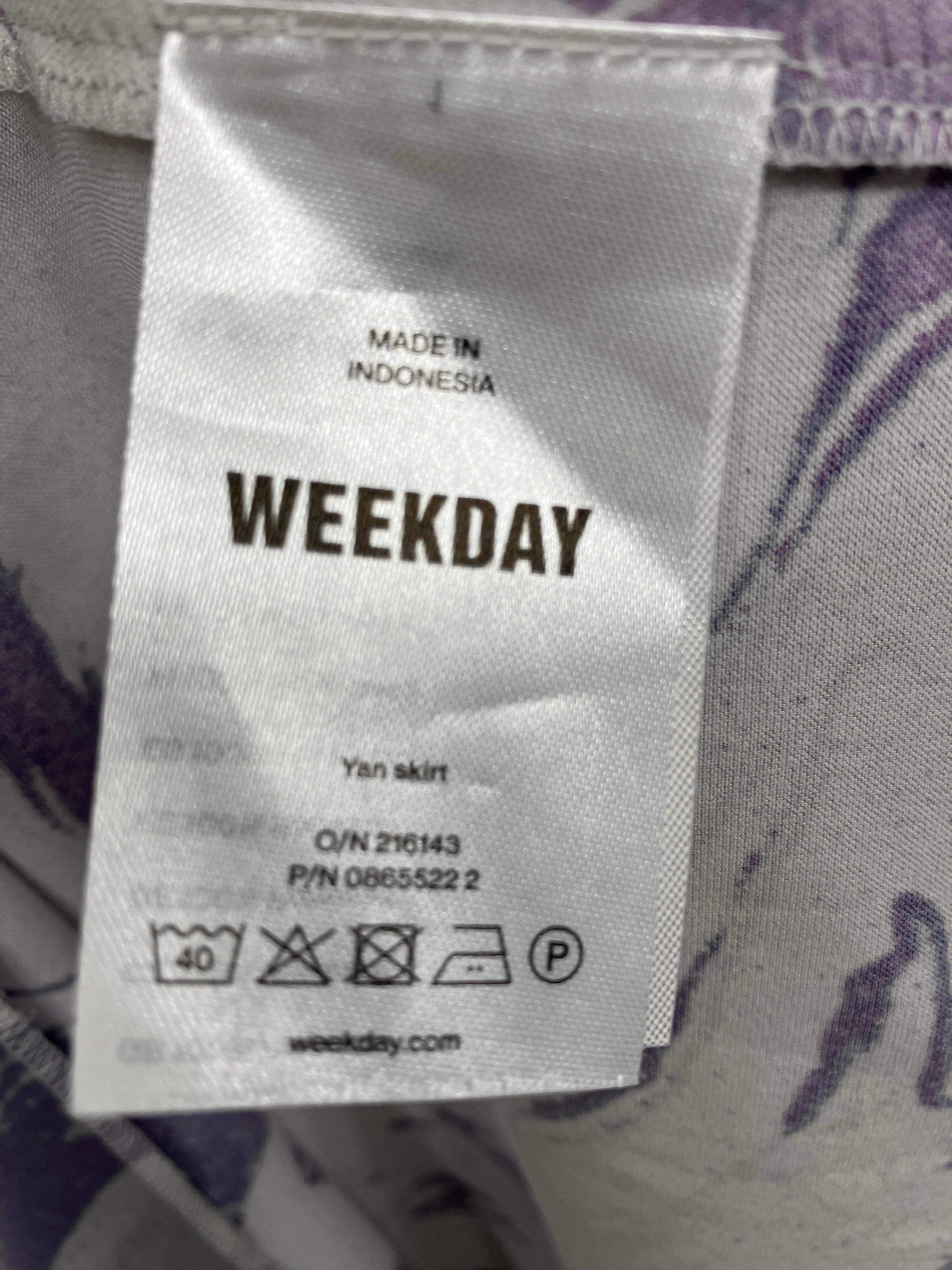 Weekday Nederdel