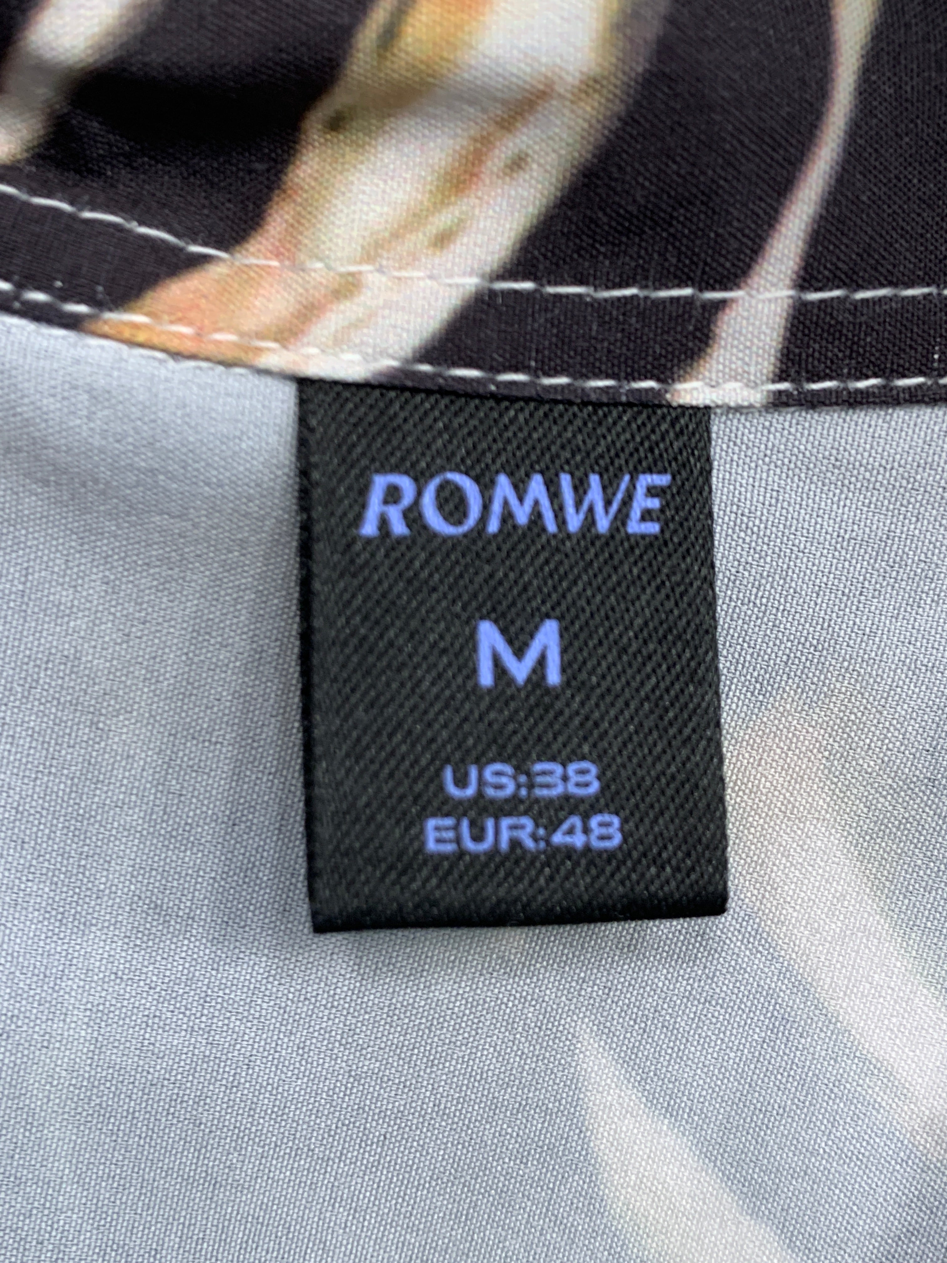 Romwe Skjorte