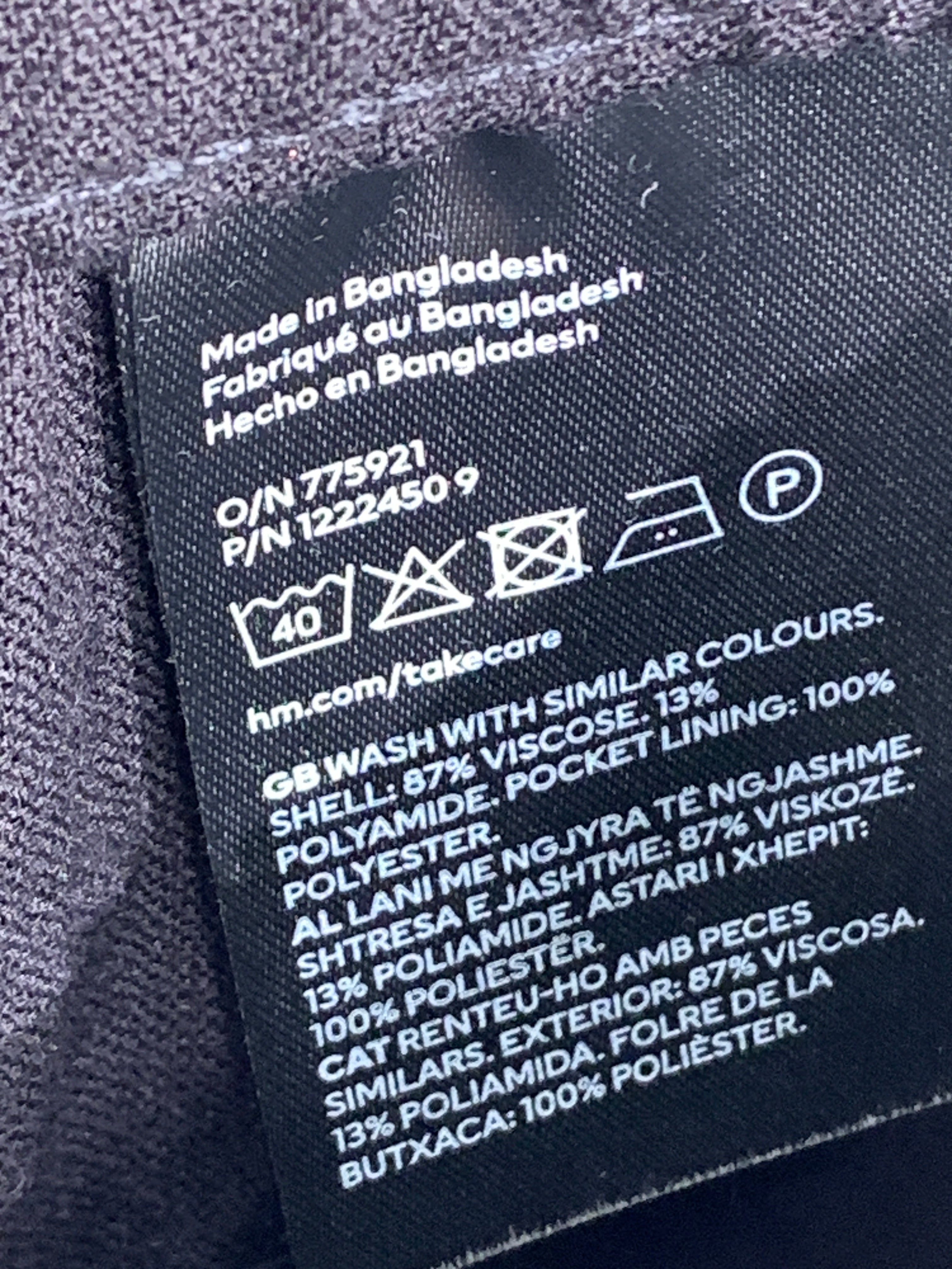 H&M Bukser
