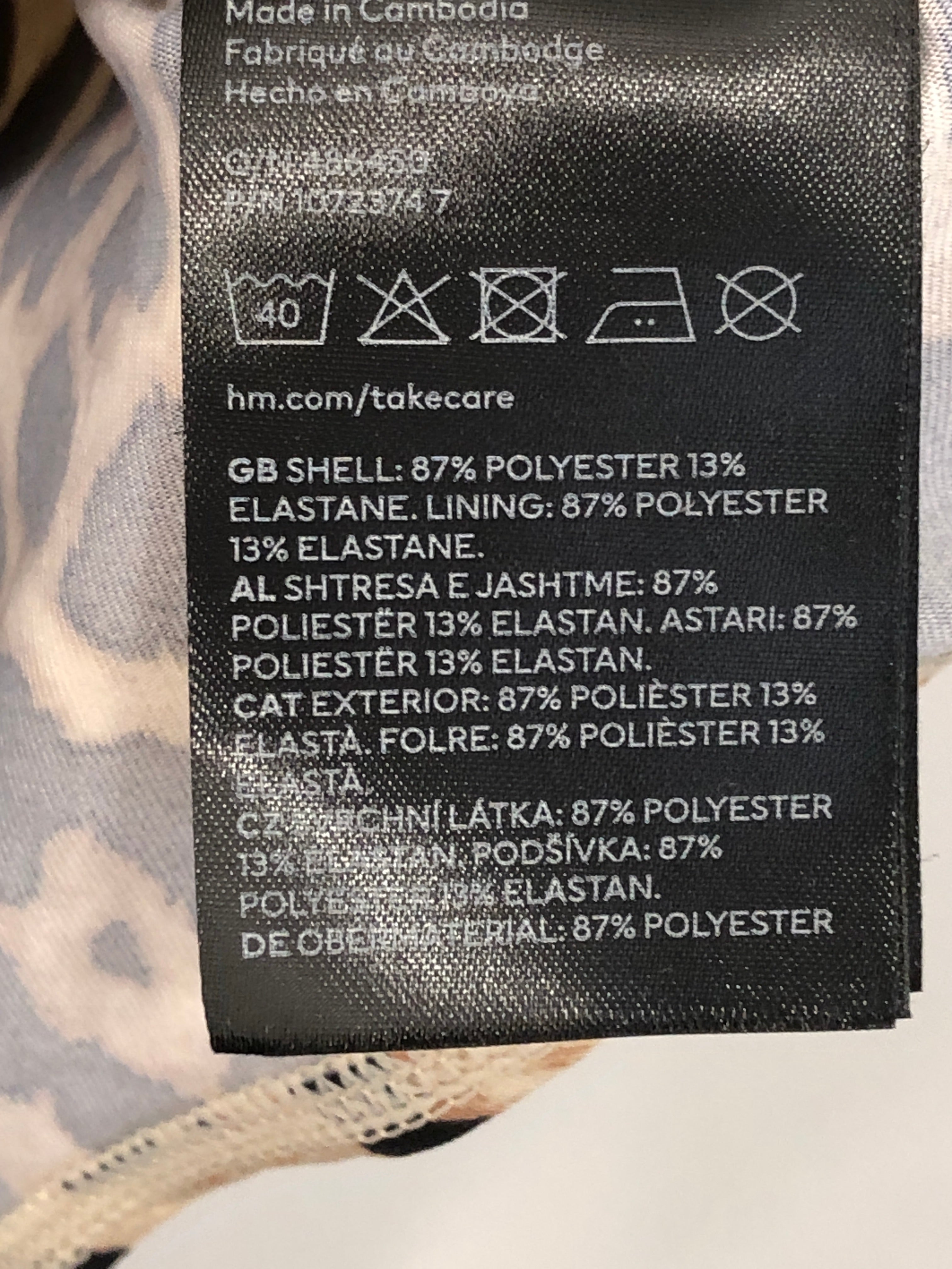 H&M Bodystocking