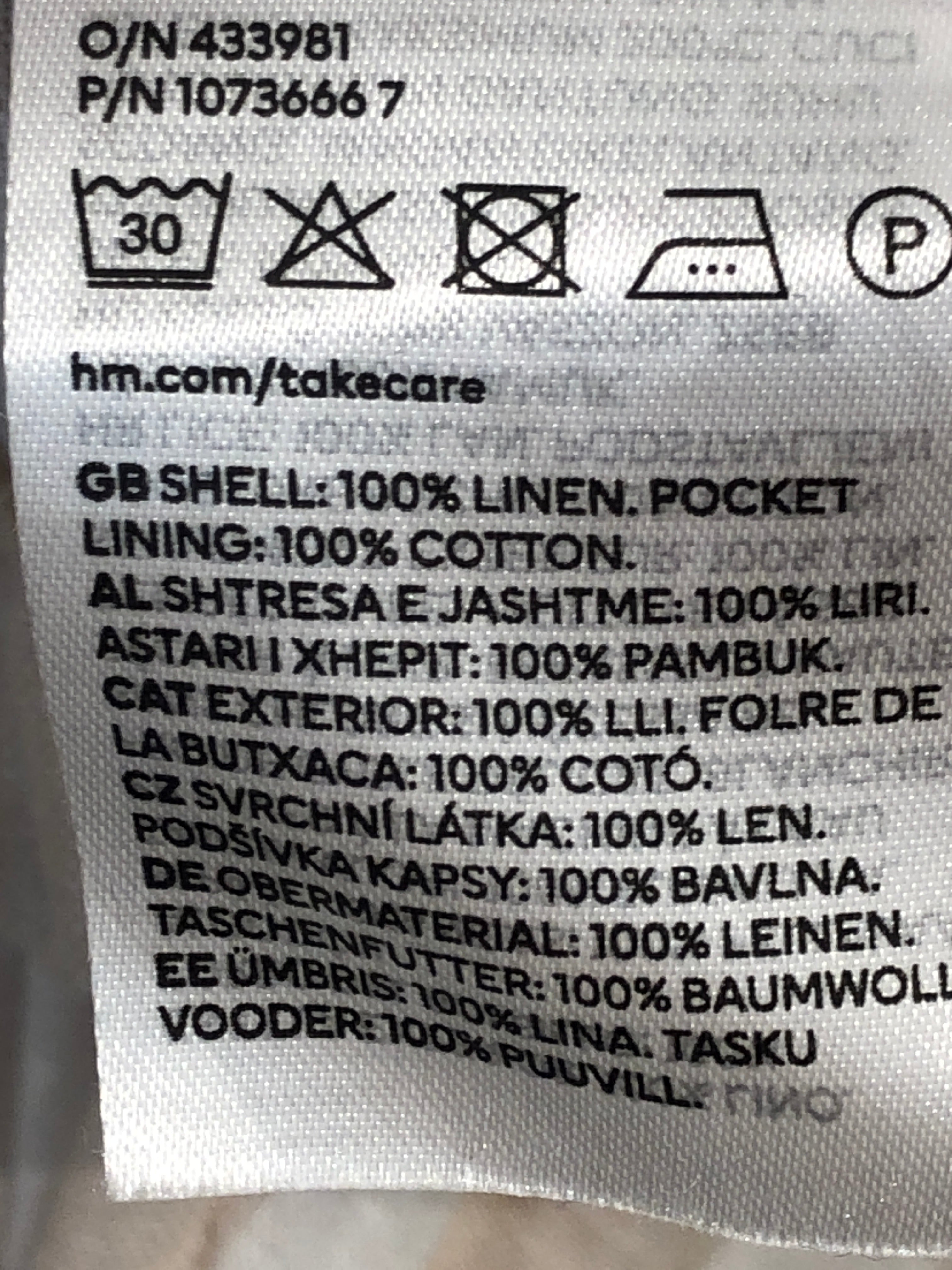 H&M Bukser