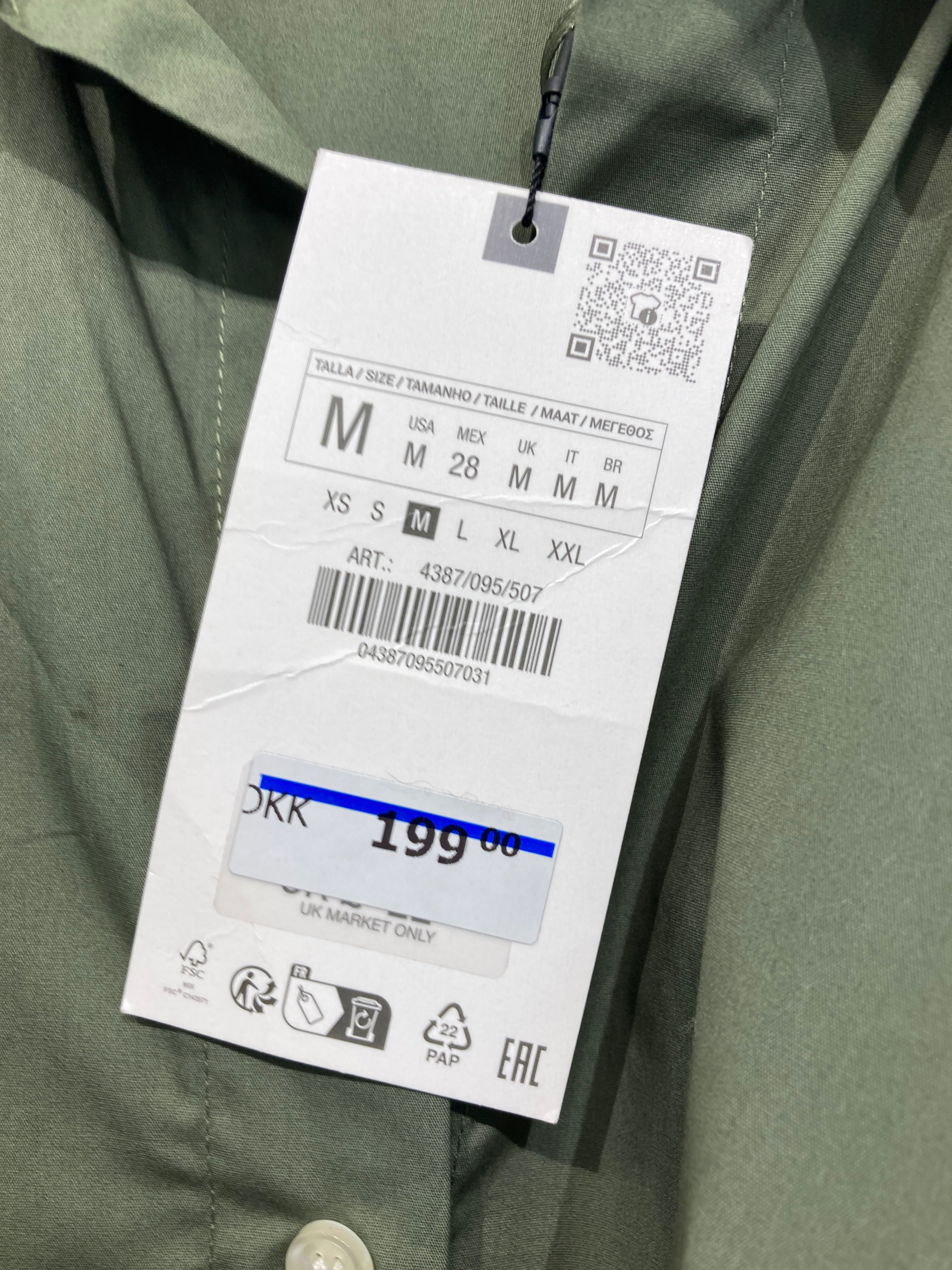 Zara Skjorte