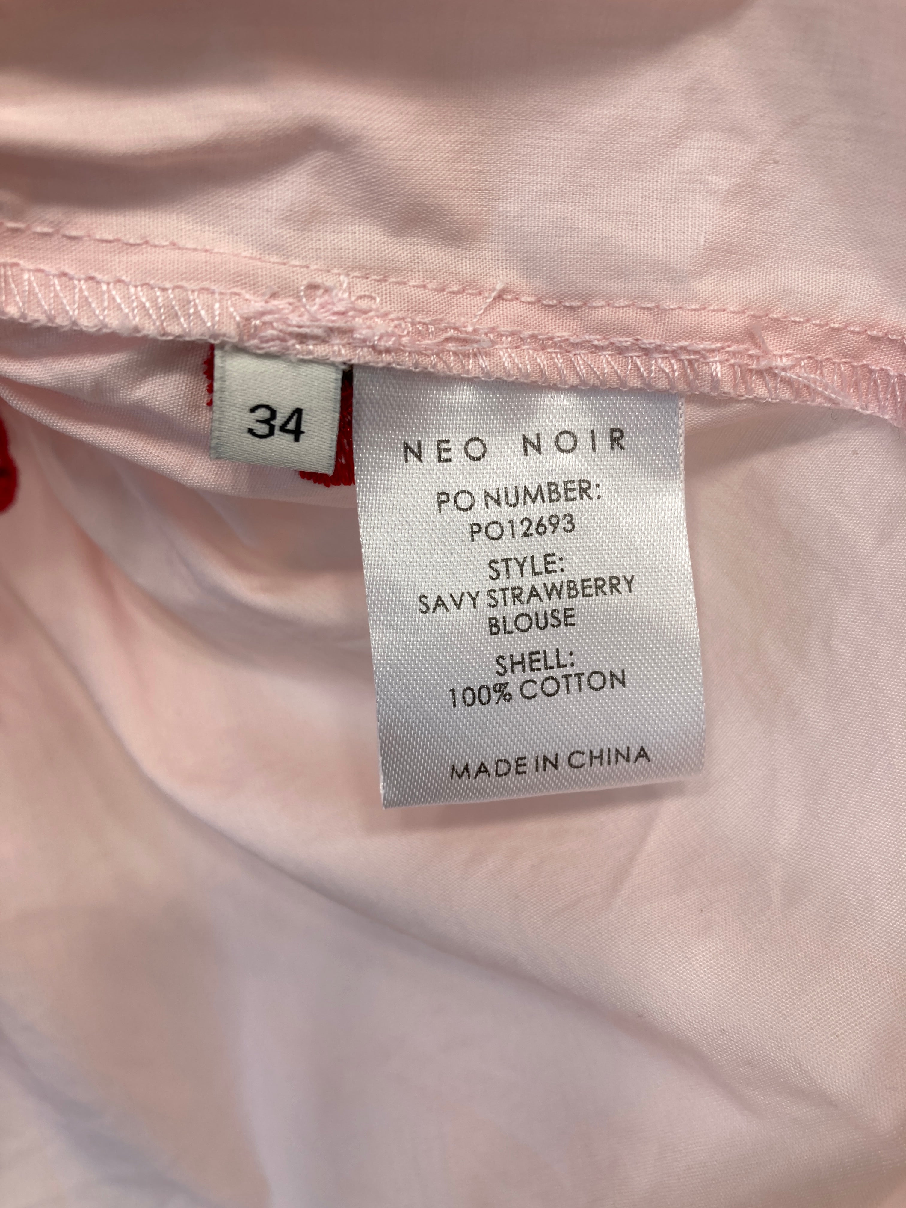 Neo Noir Bluse