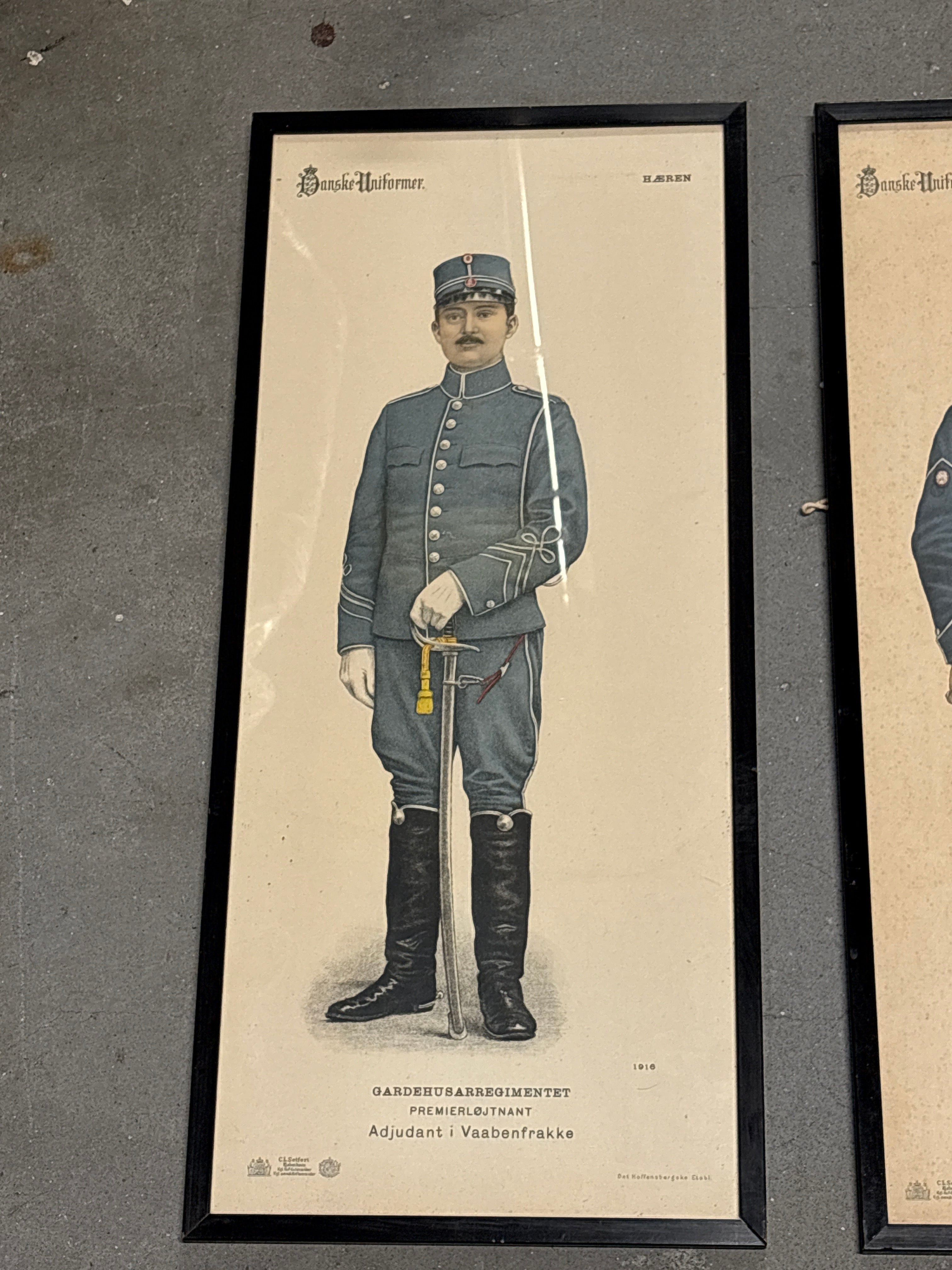 Danske uniformer Plakater 2