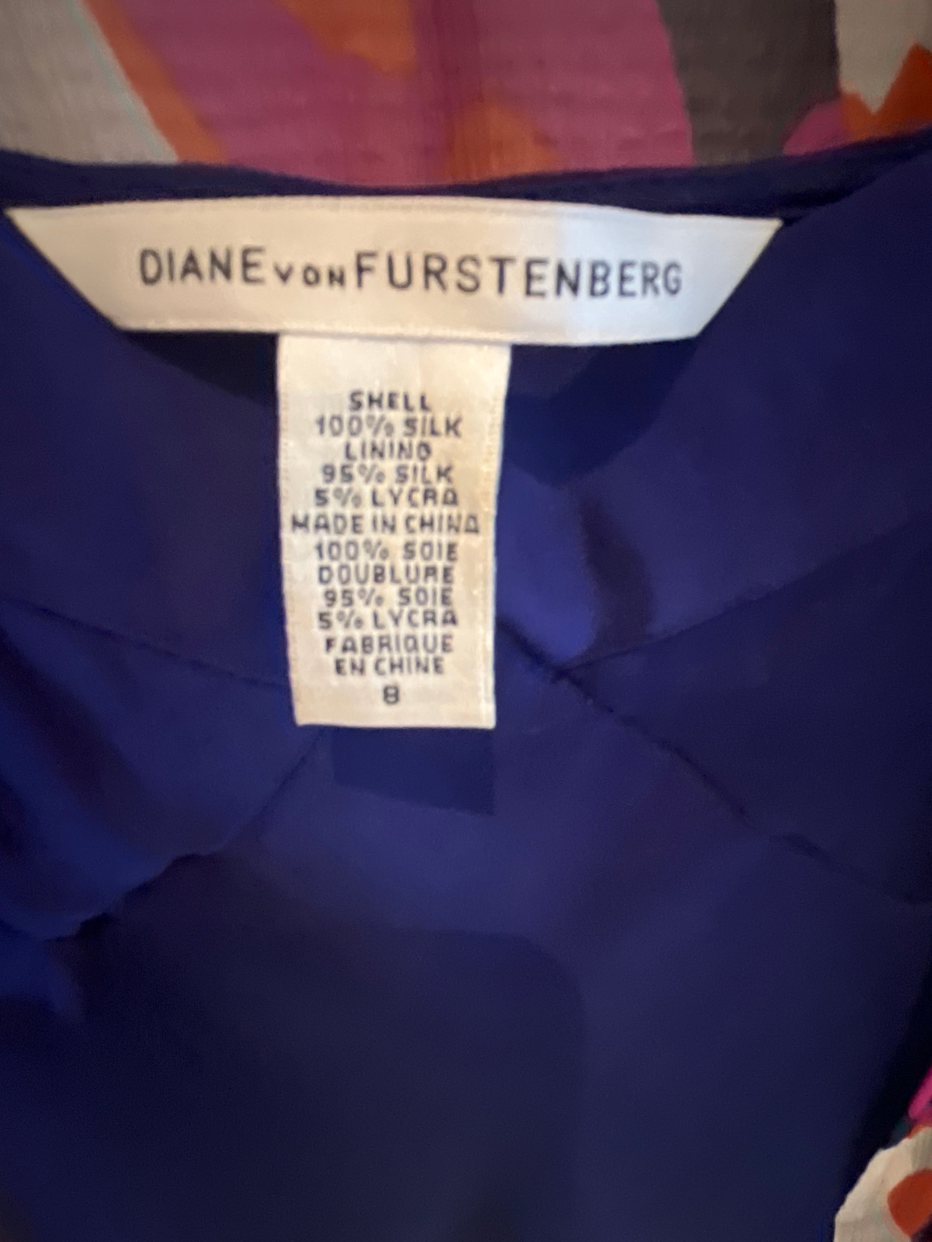 Diane Von Furstenberg Kjole
