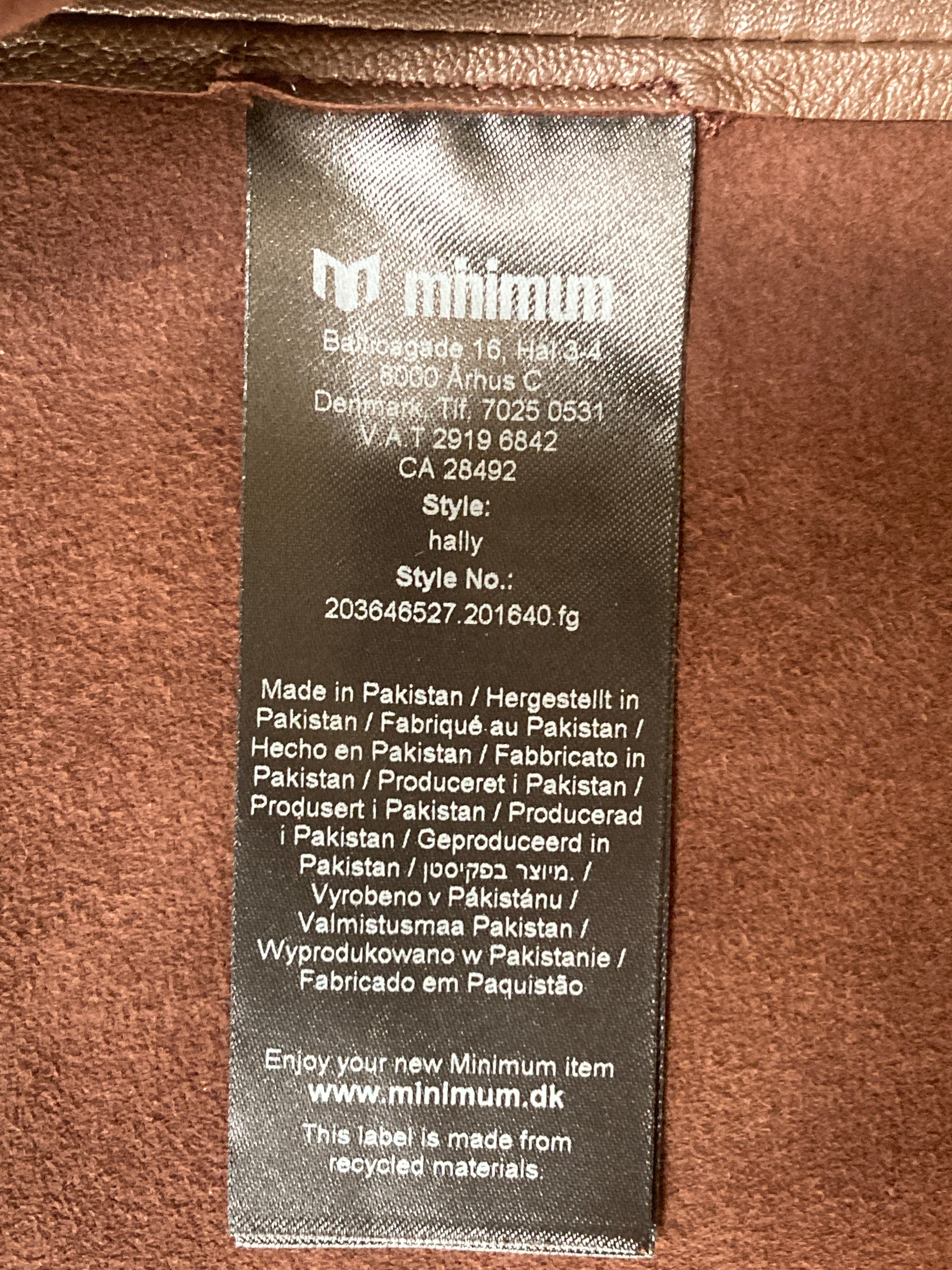 Minimum Jakke (skind)