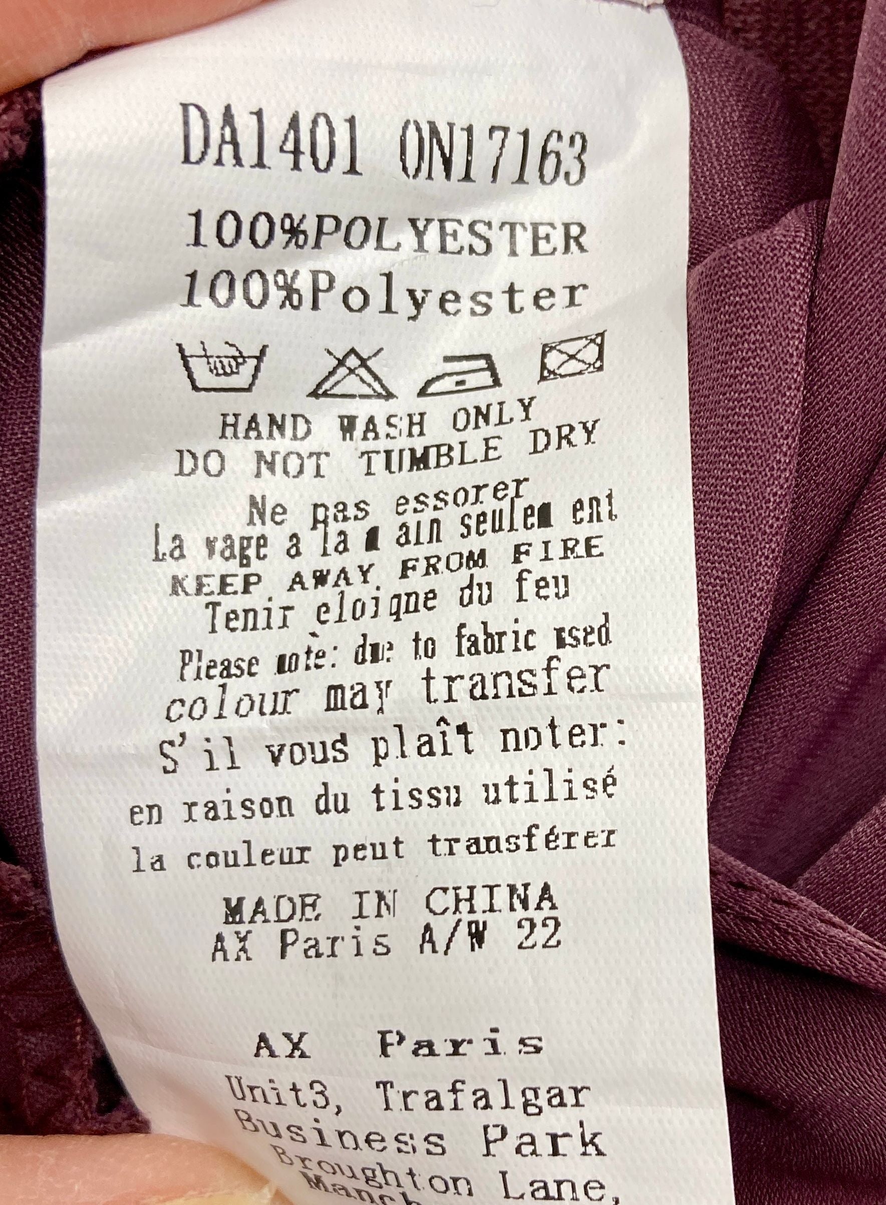AX Paris Kjole