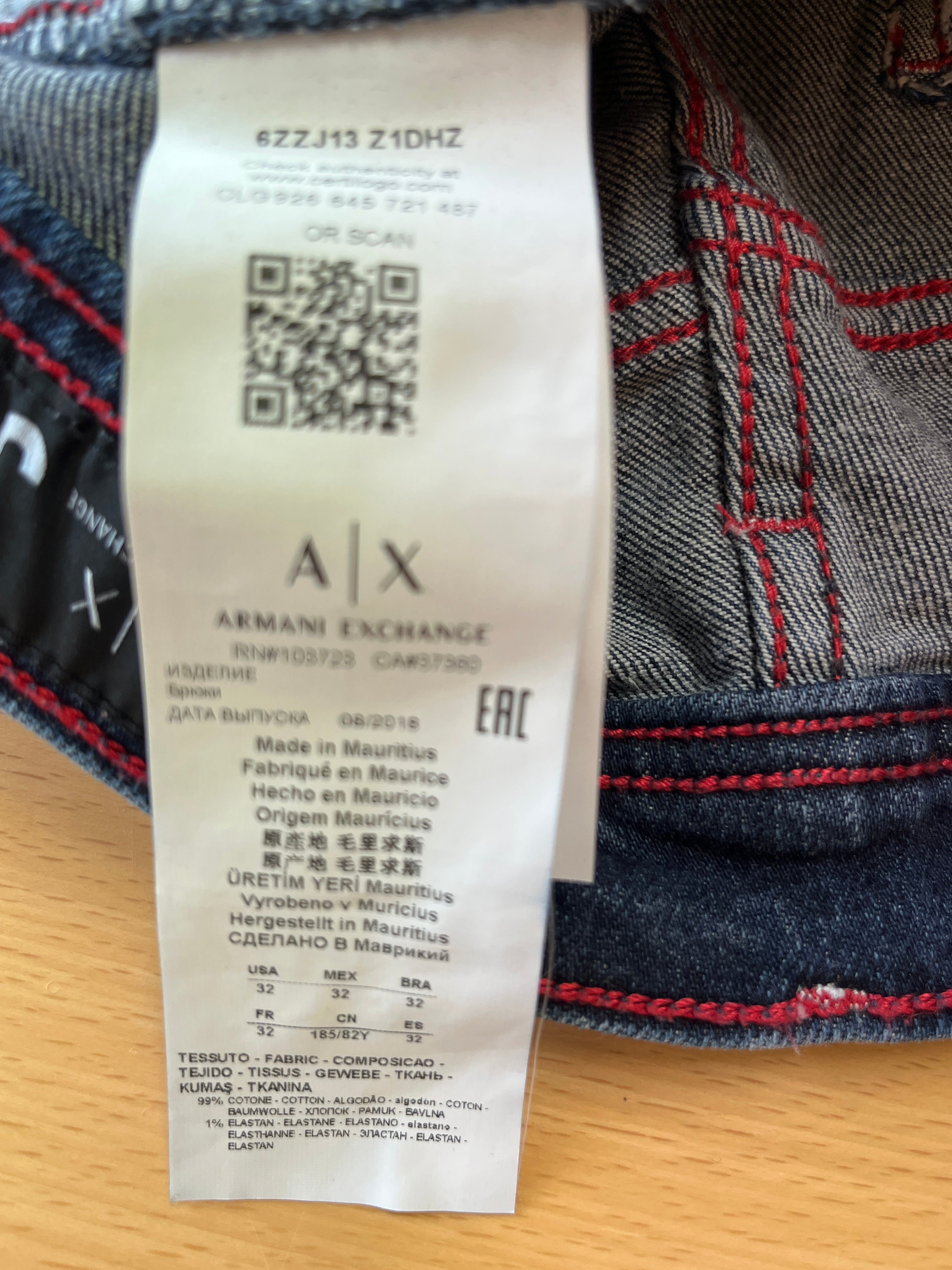 Armani Exchange Jeans
