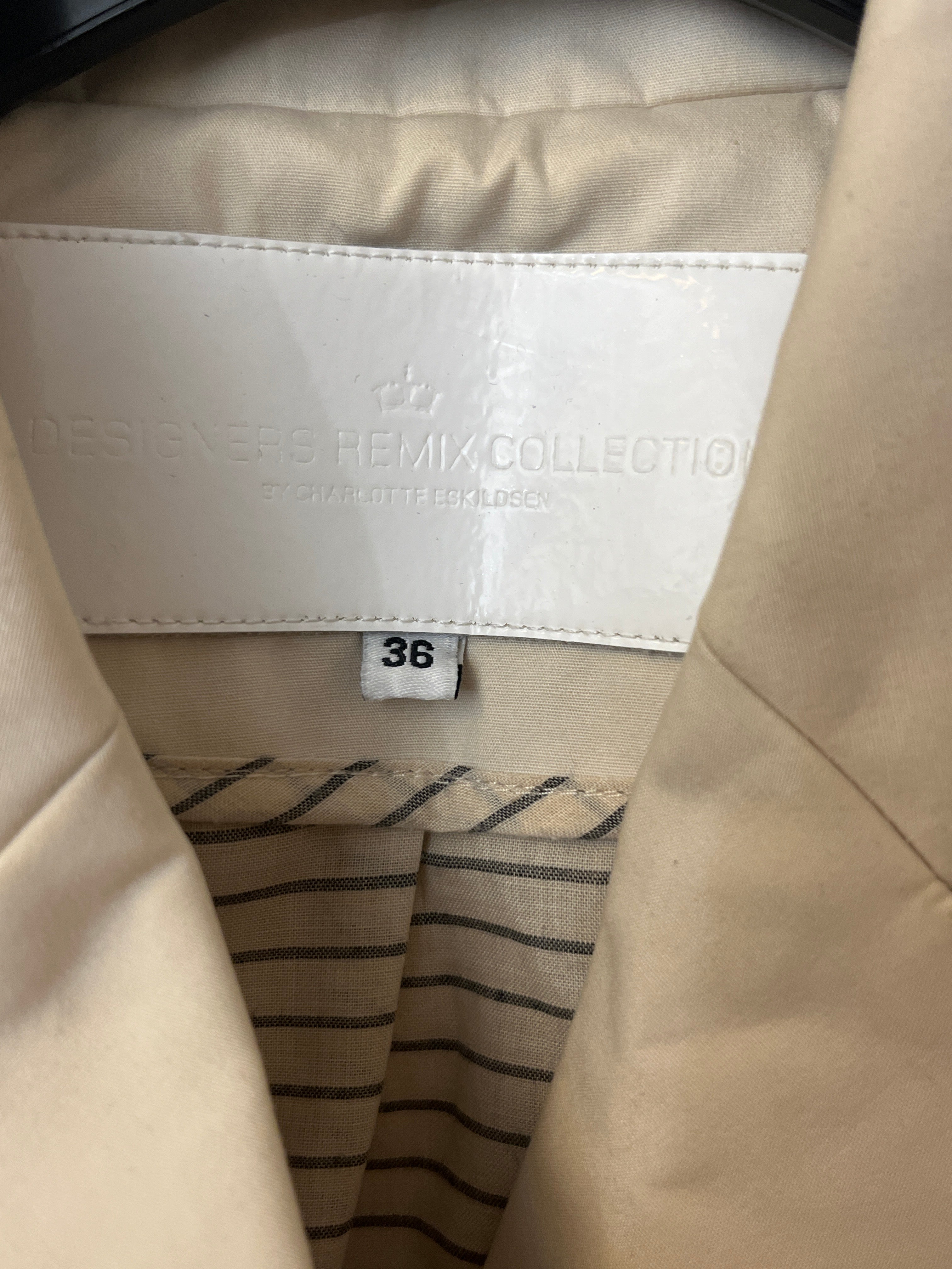 Designer Remix trenchcoat (B966)