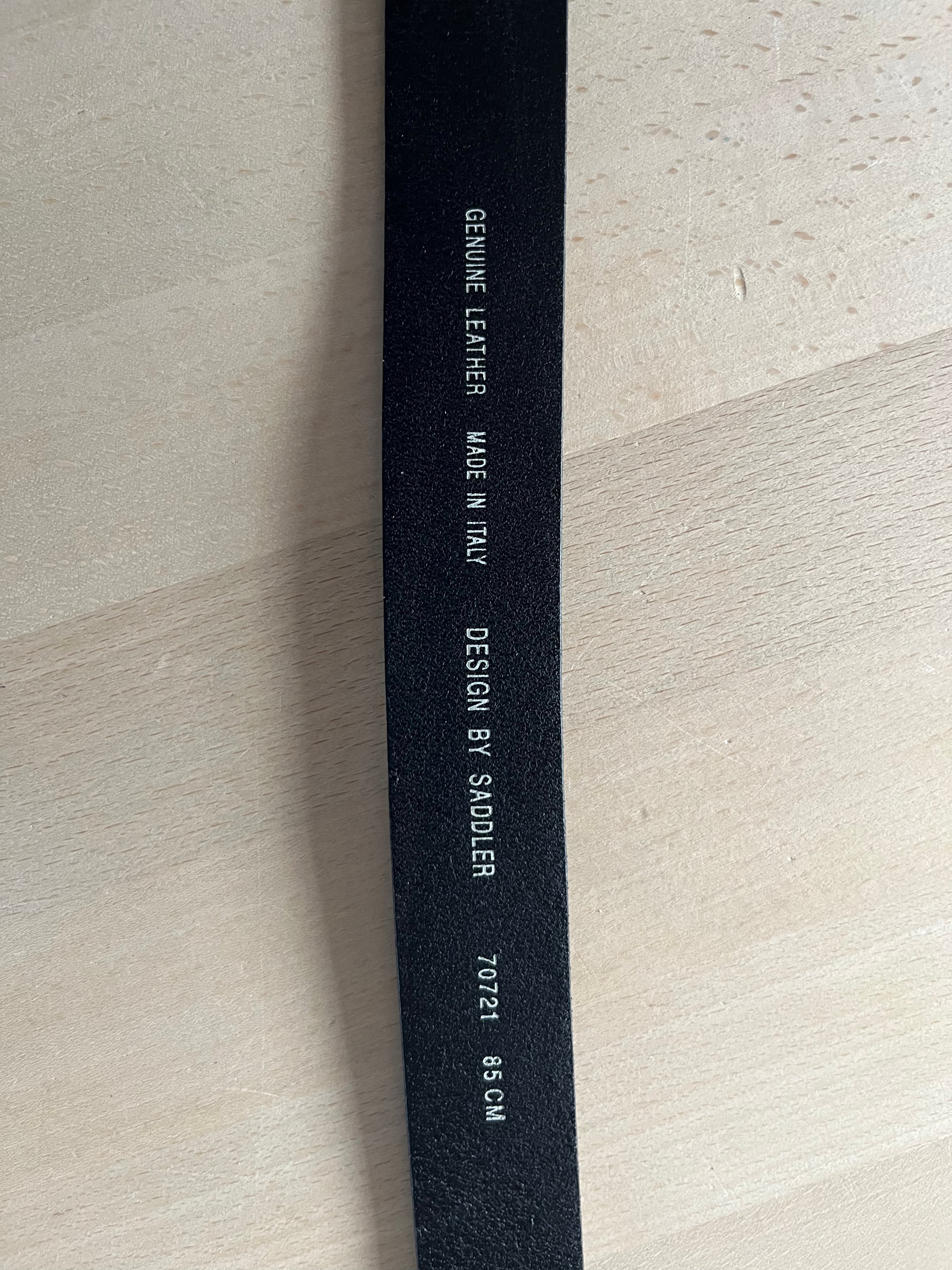 Saddler Læder Bælte (A025)
