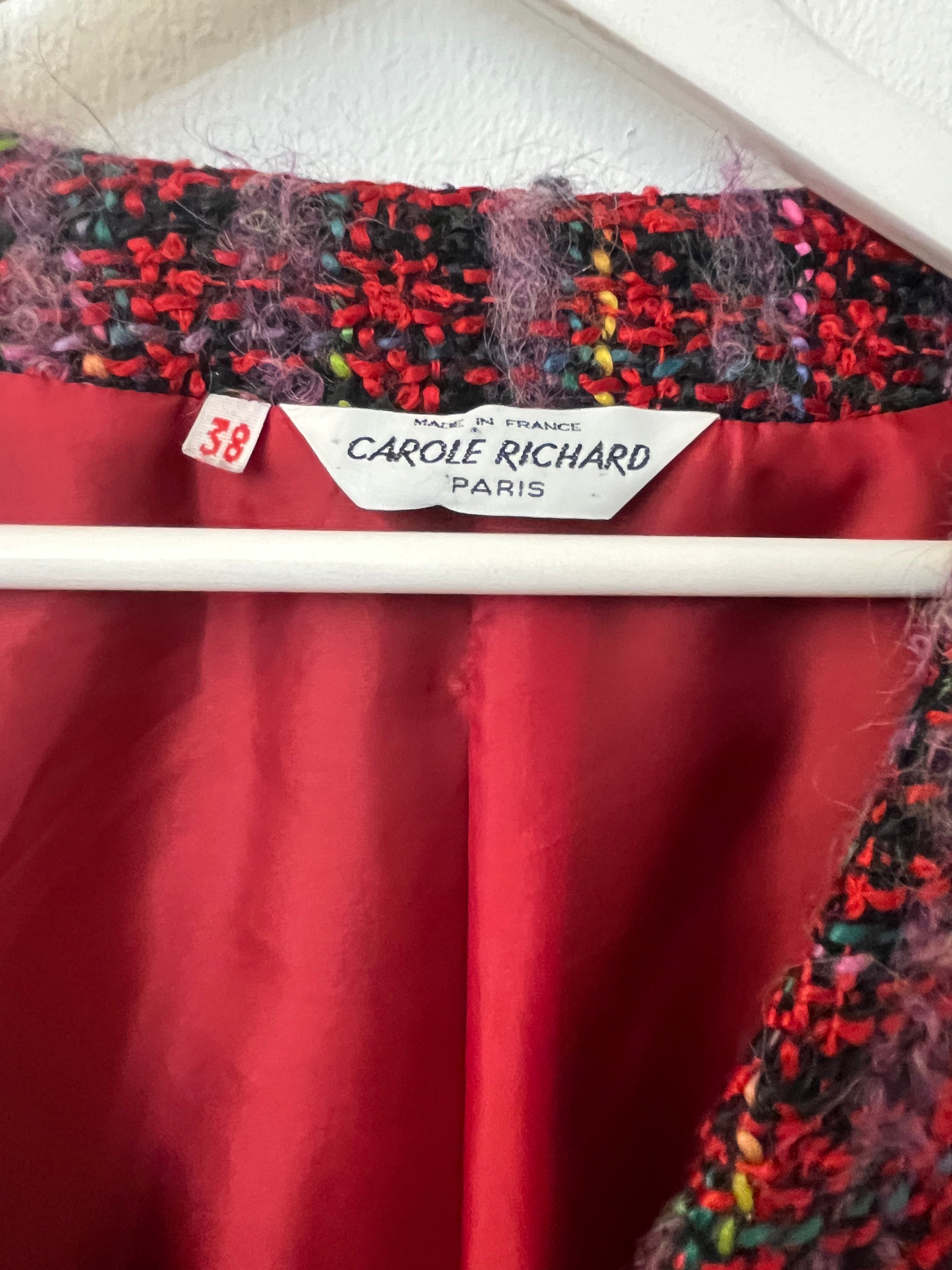 Carole Richard Paris uld Jakke