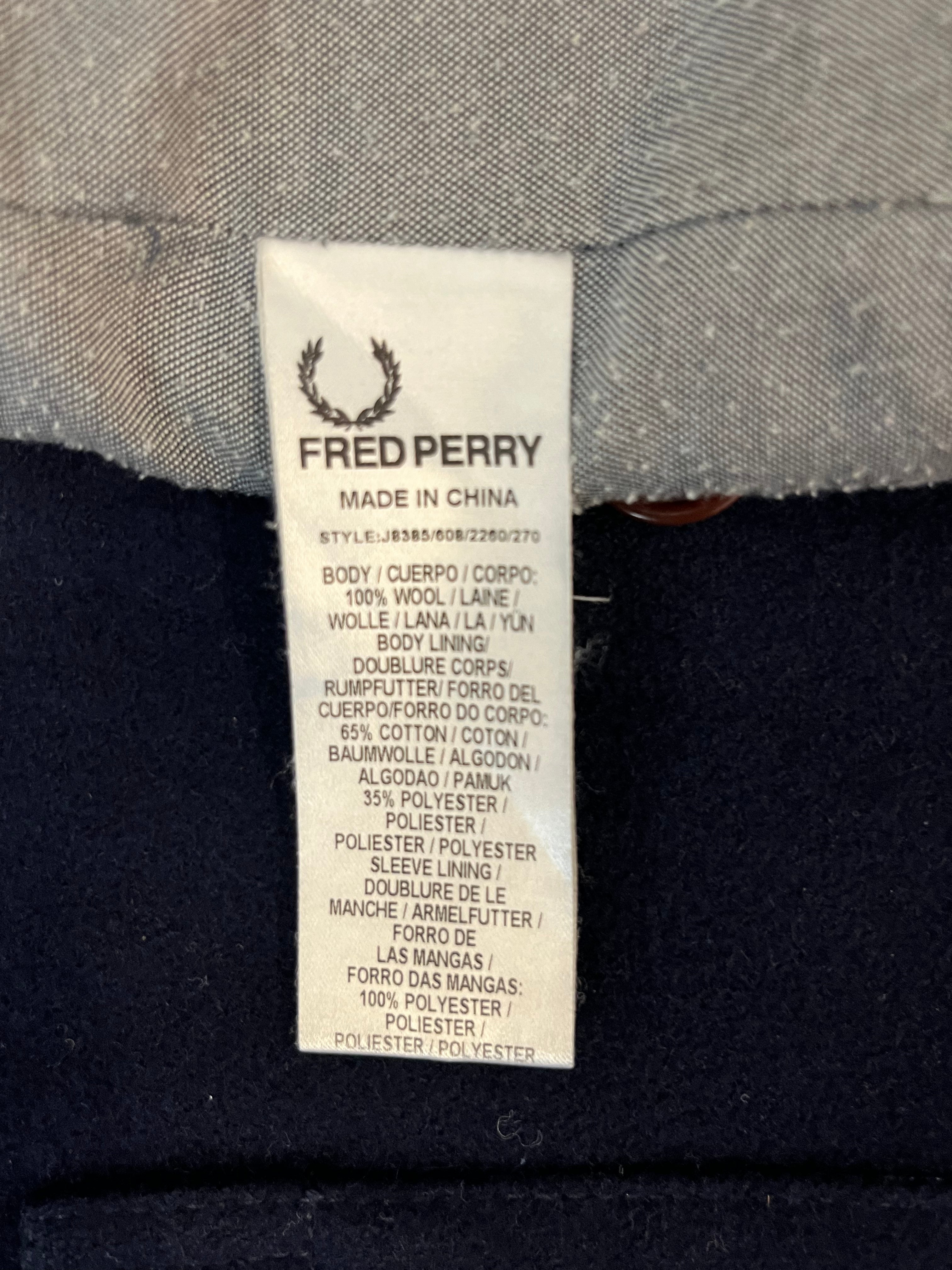 Fred Perry Uld Frakke
