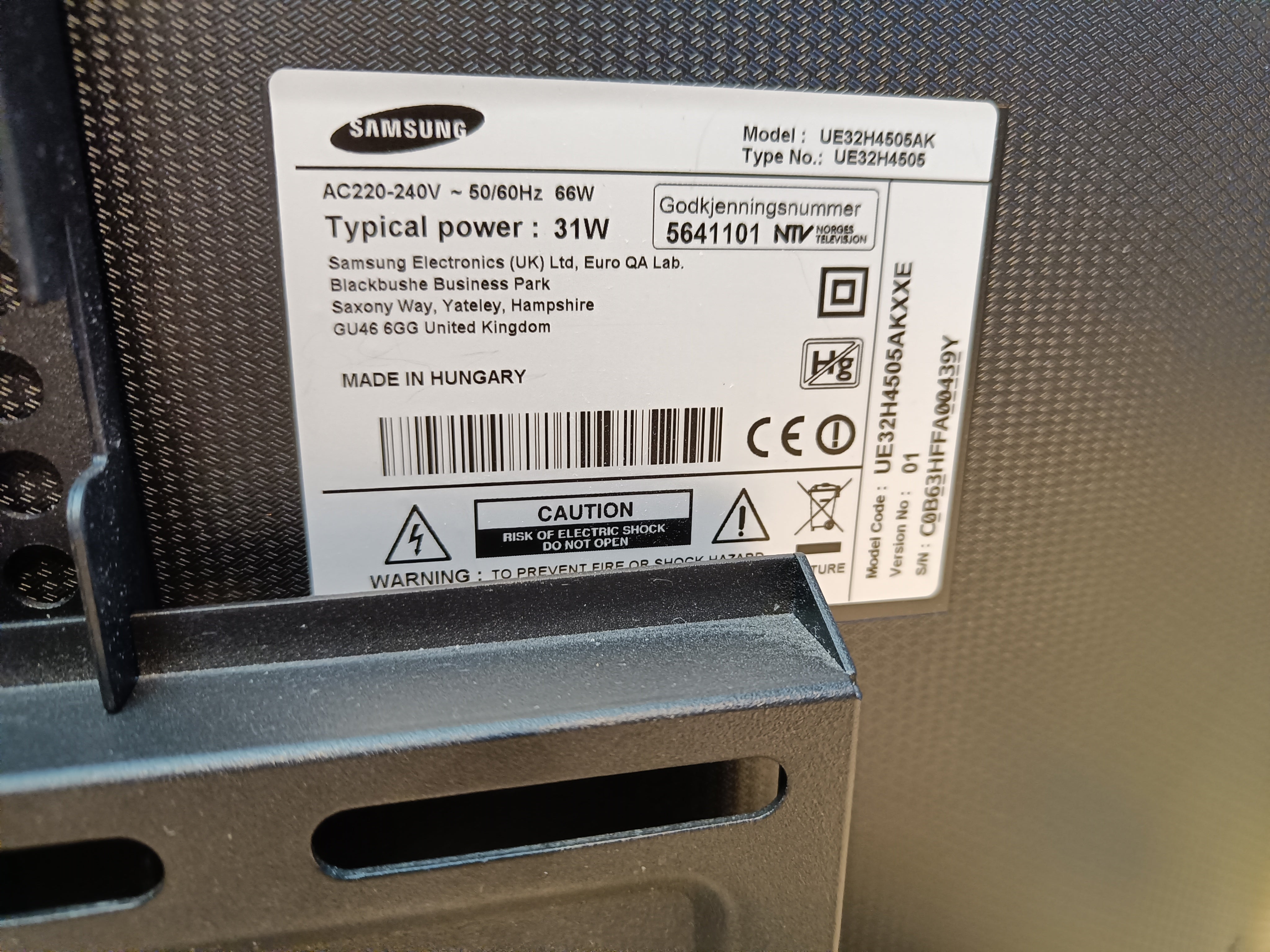 Samsung 32 tommer smart TV