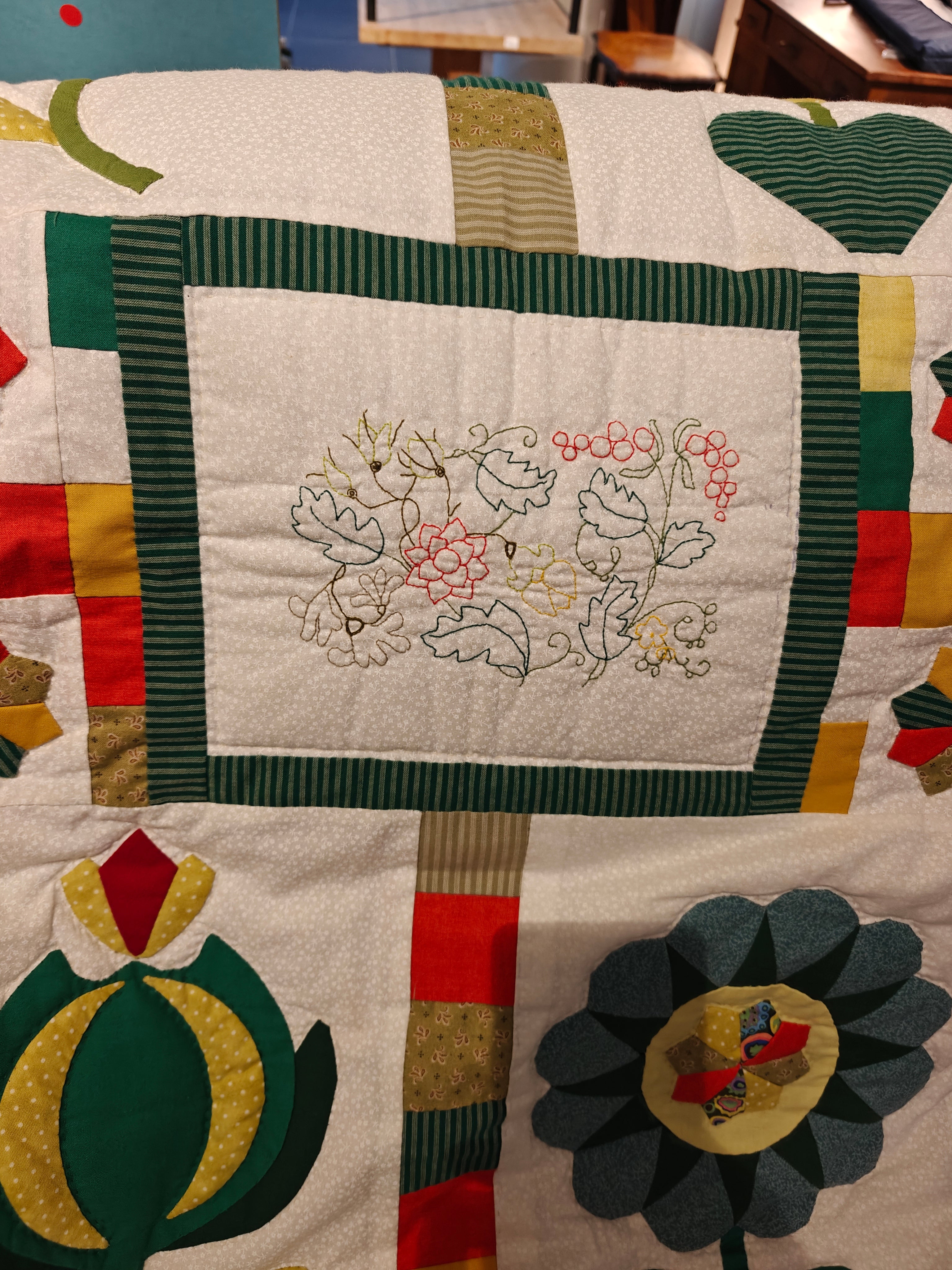 Patchwork tæppe