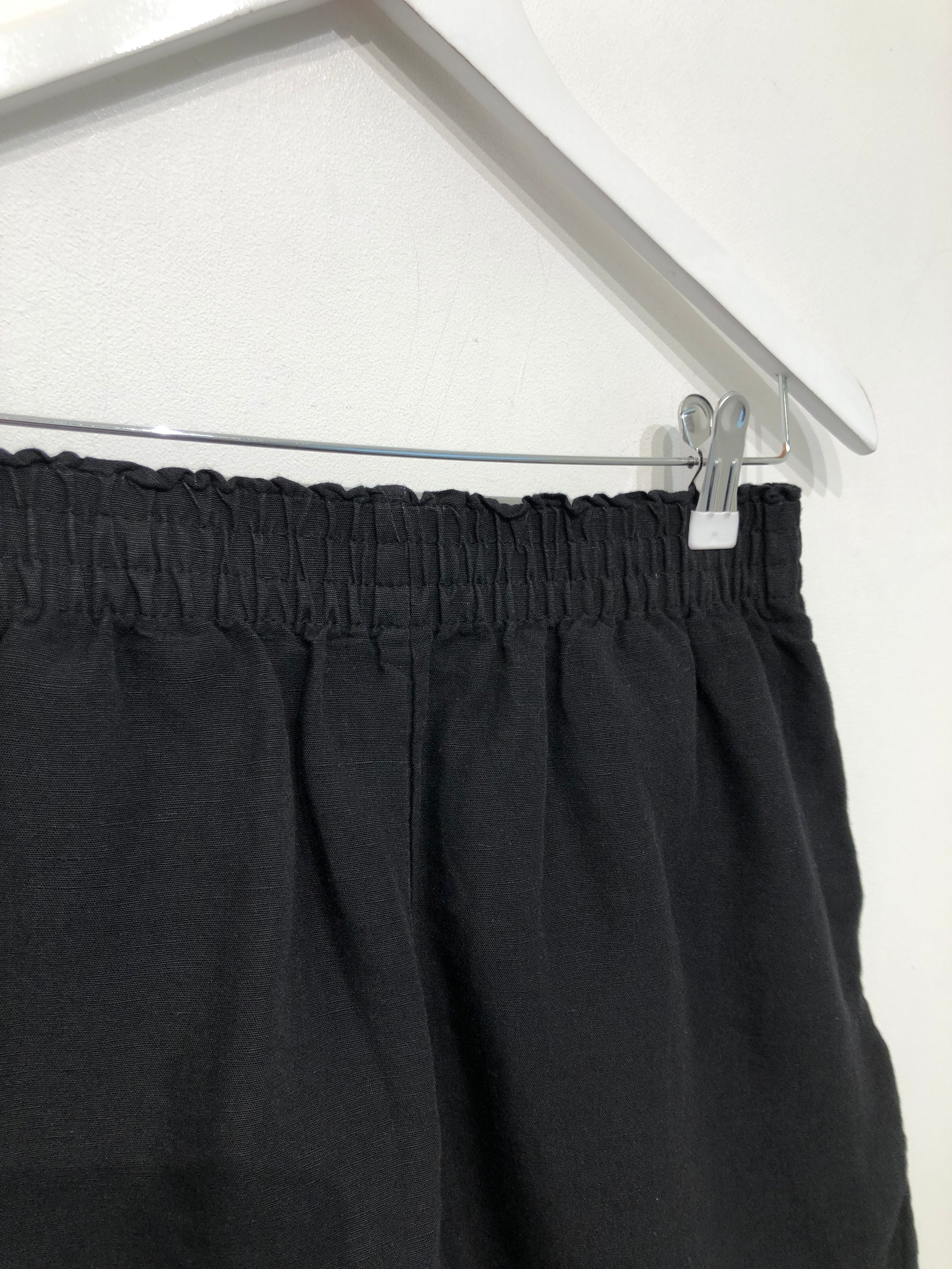Linen Bleu Shorts