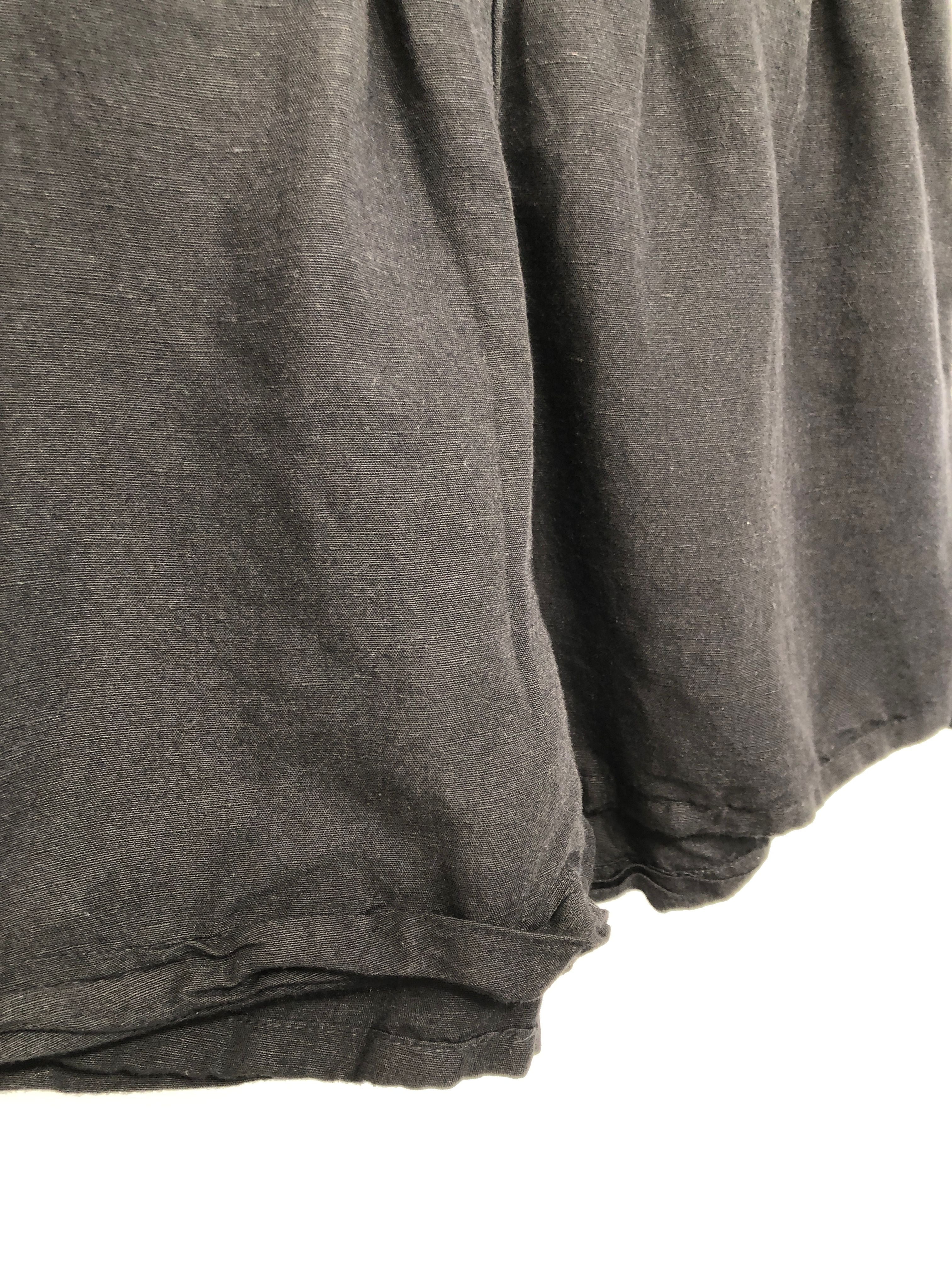 Linen Bleu Shorts