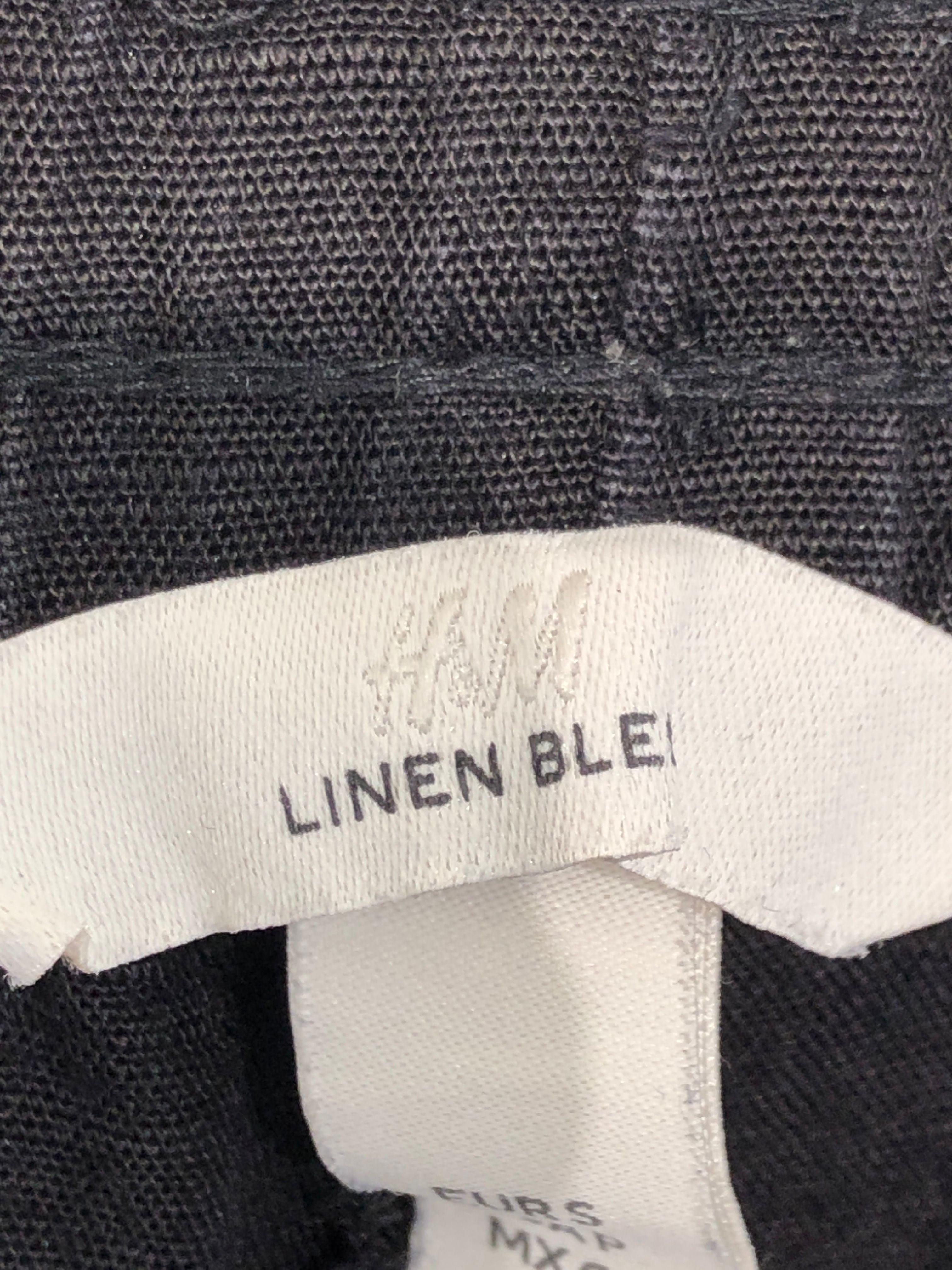 Linen Bleu Shorts