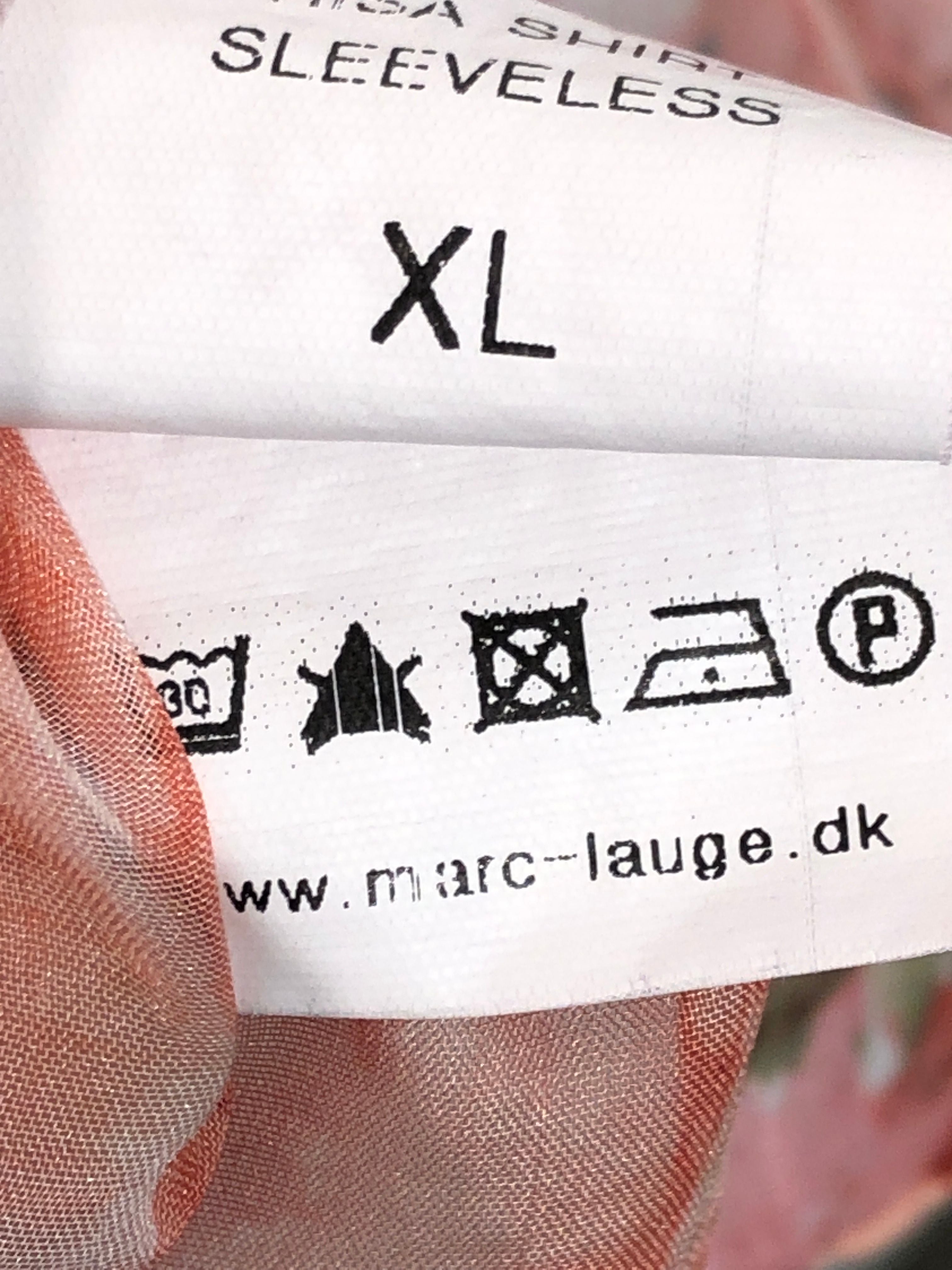 Marc-Lauge Ærmeløs Skjorte