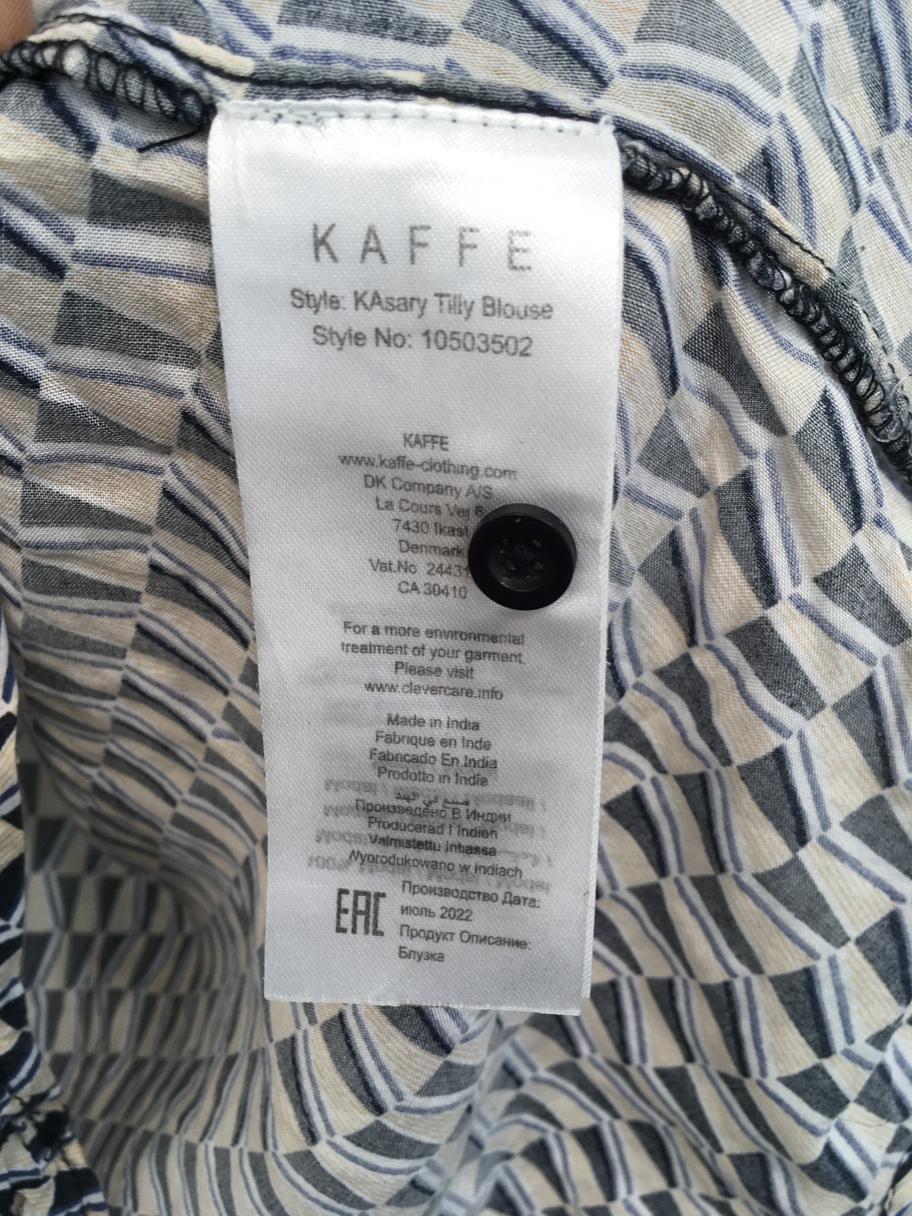 KAFFE Skjorte