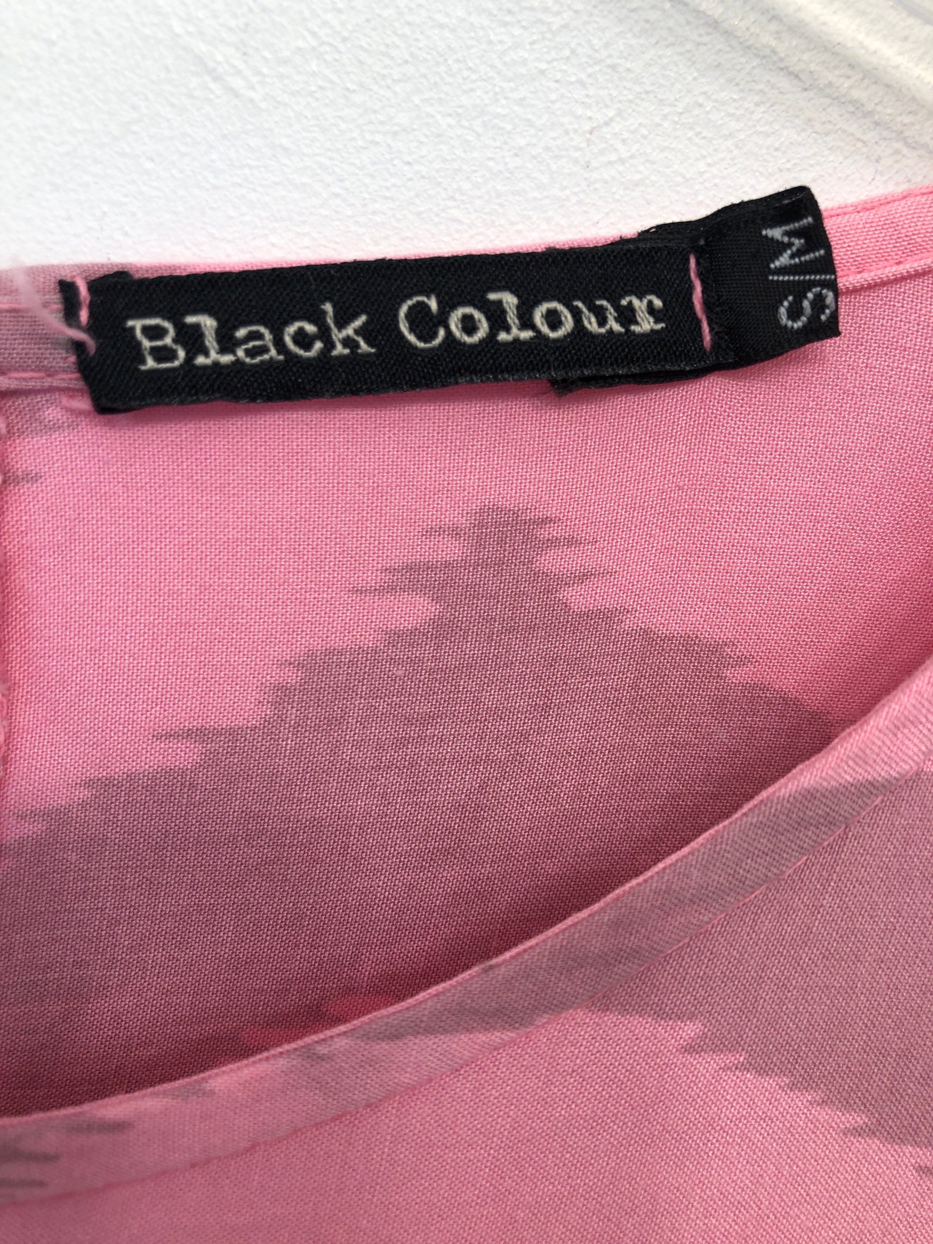 Black Colour Kjole