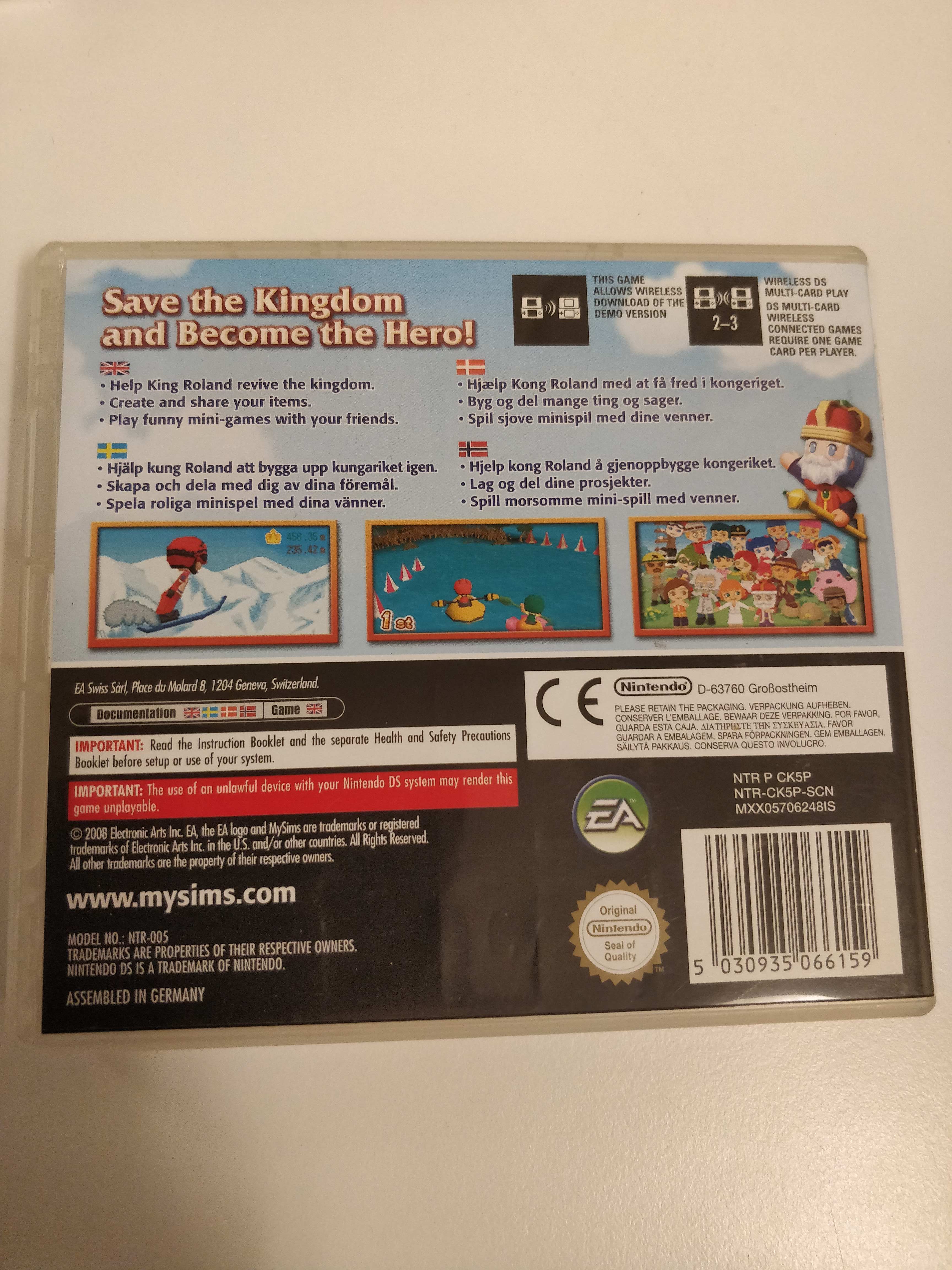 My Sims Kingdom Nintendo DS