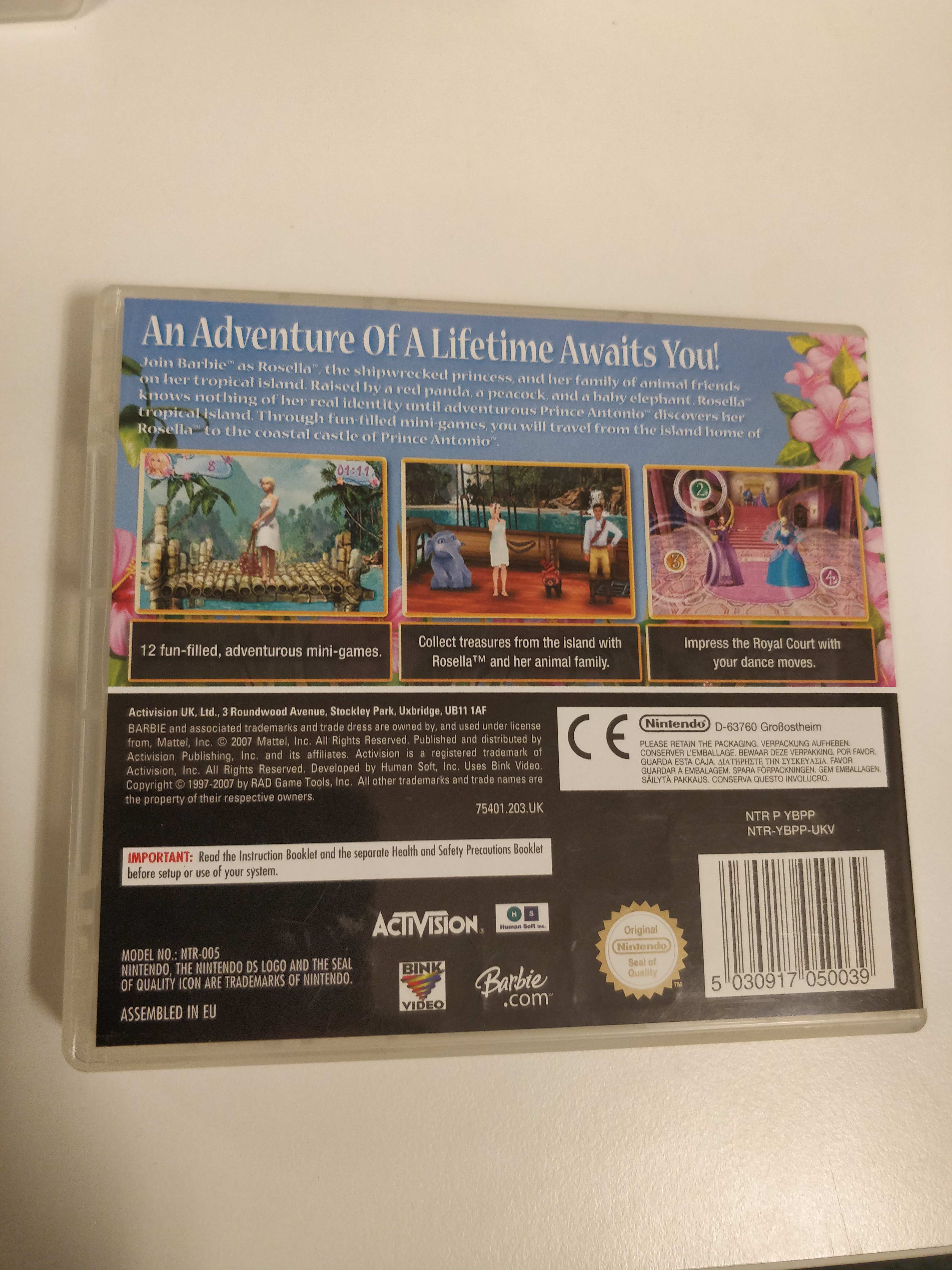 Barbie as The Island Princess Nintendo DS