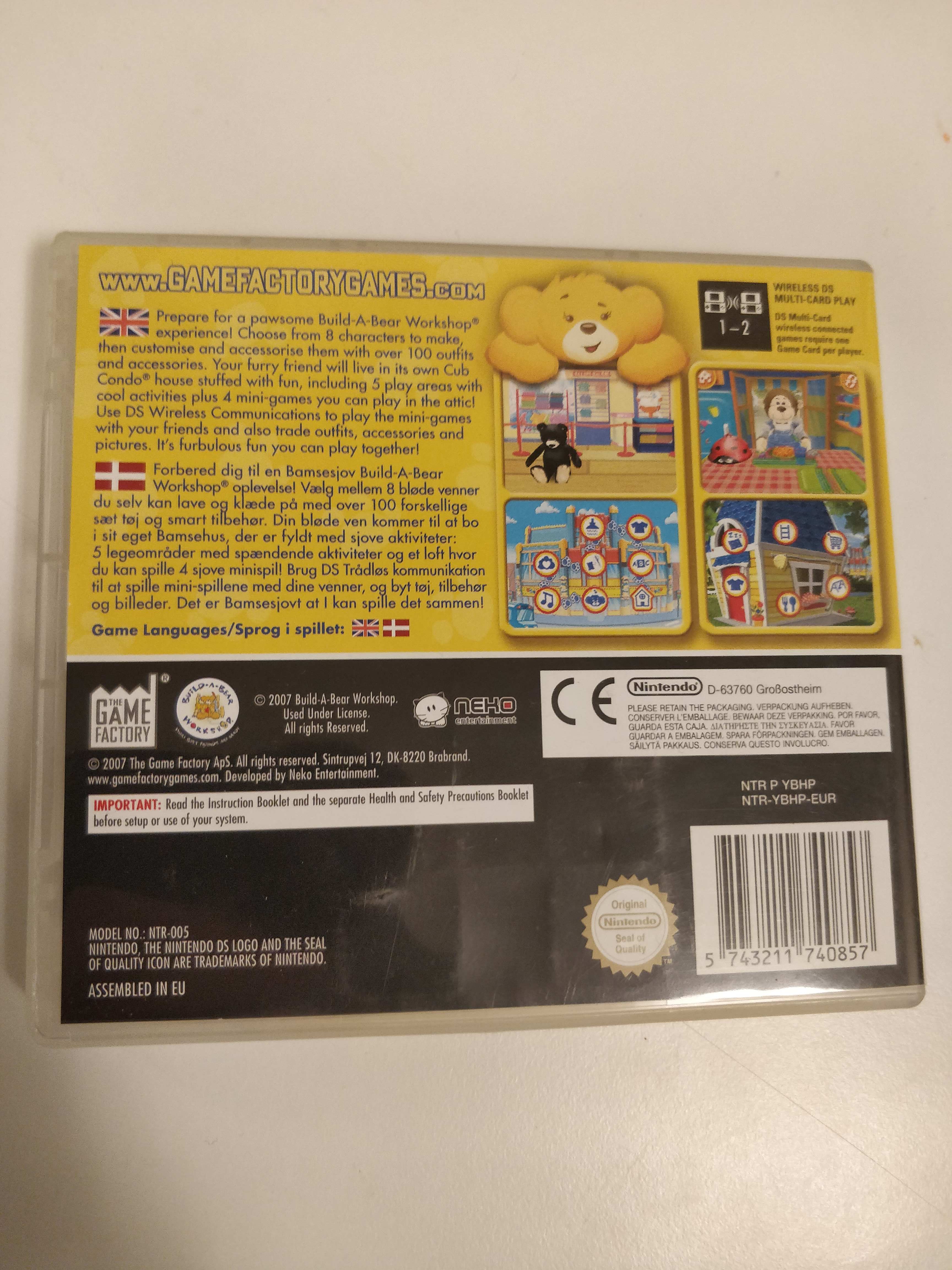 Build-A-Bear Workshop Nintendo DS