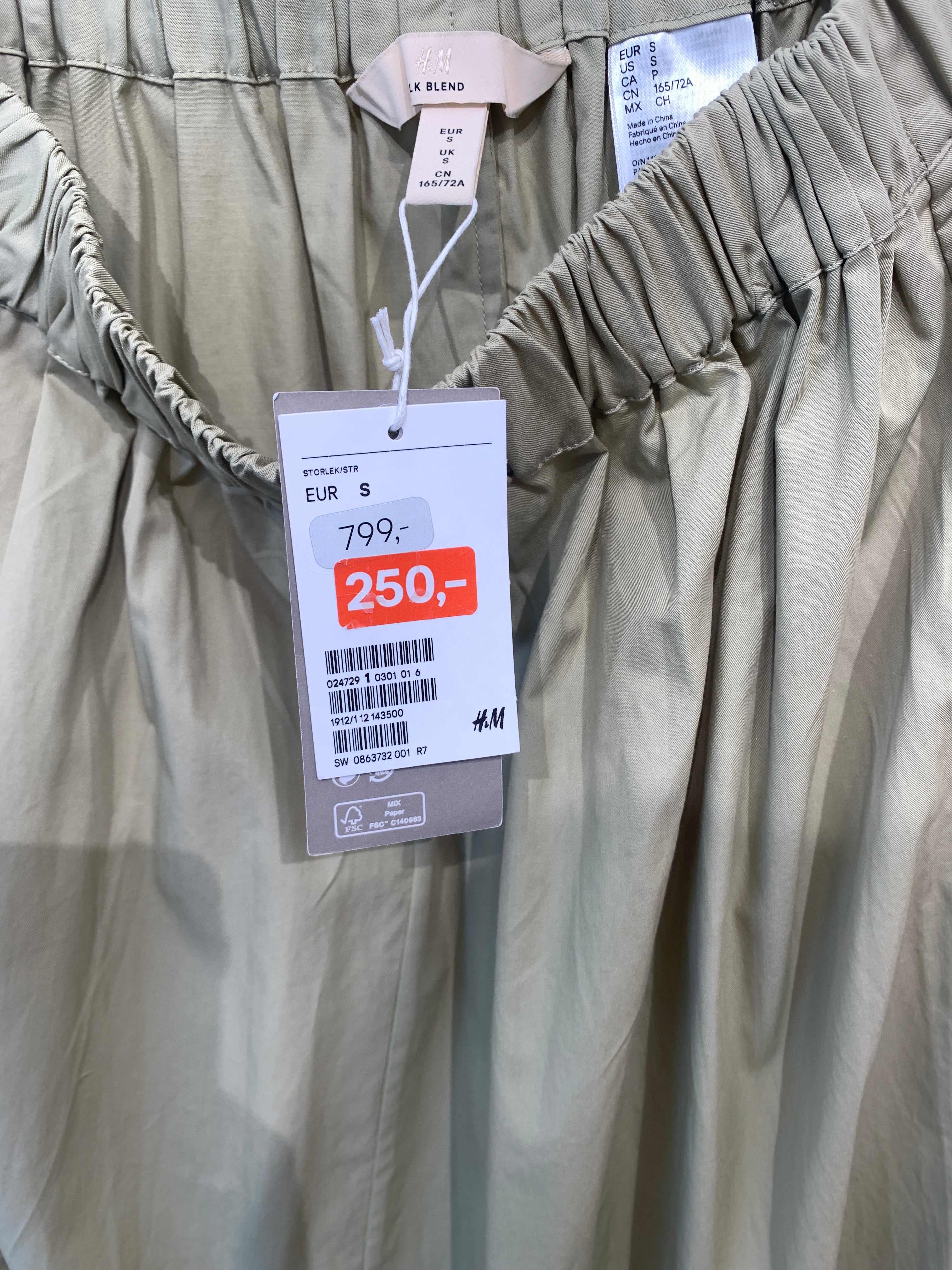 H&M Nederdel