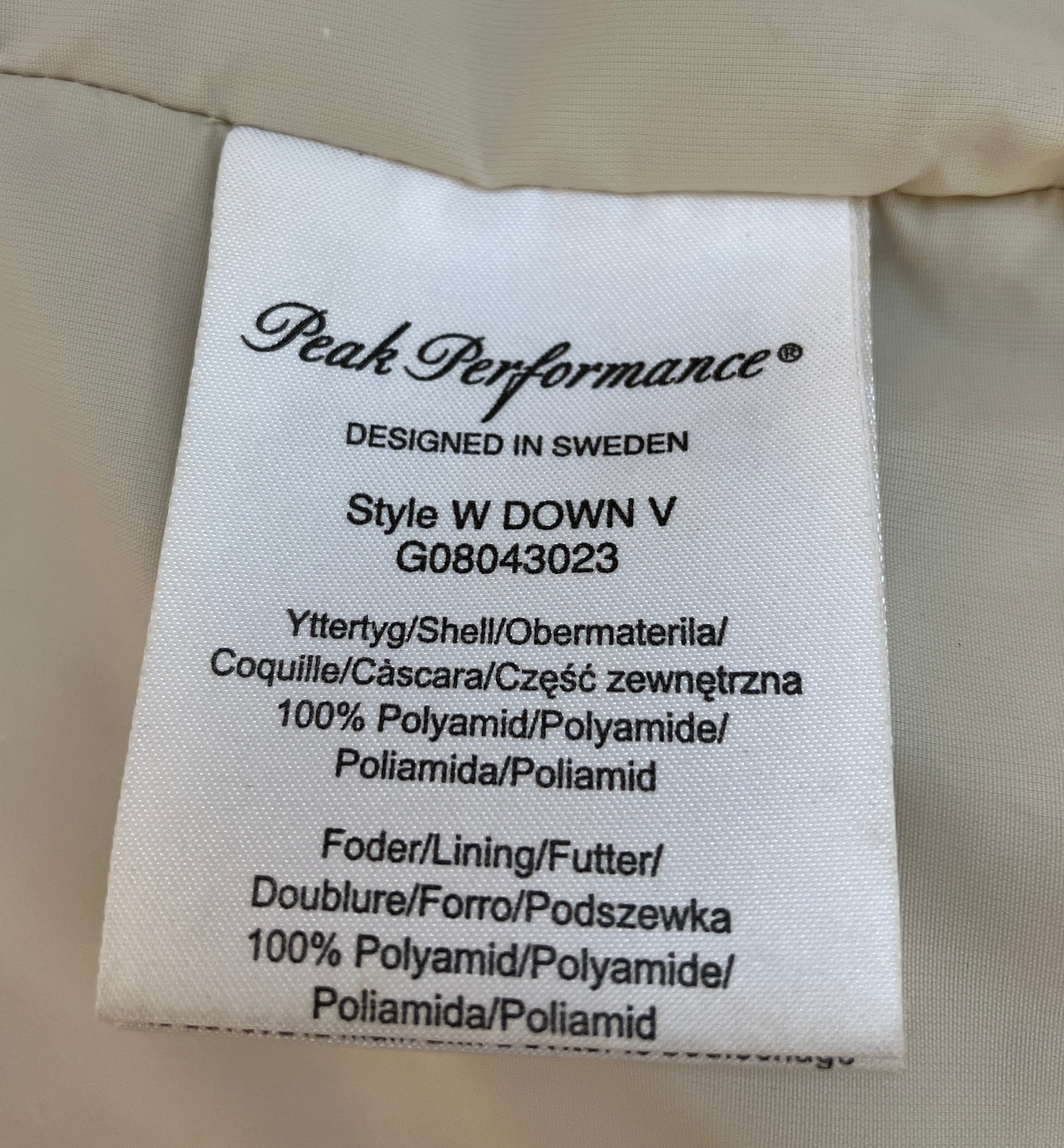 Peak Performance Vest