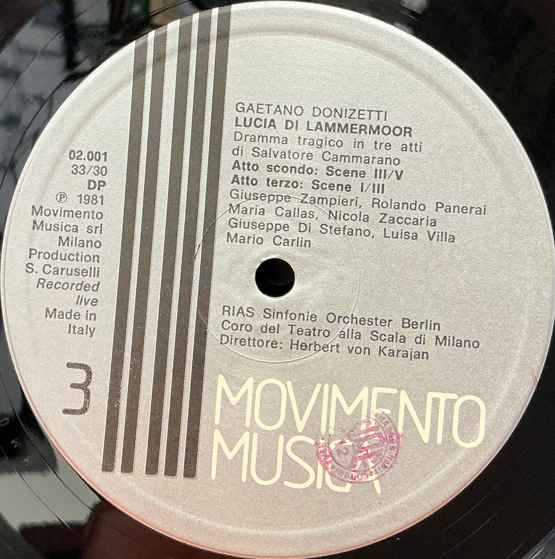 LP - Lucia Di Lammermoor af Donizetti