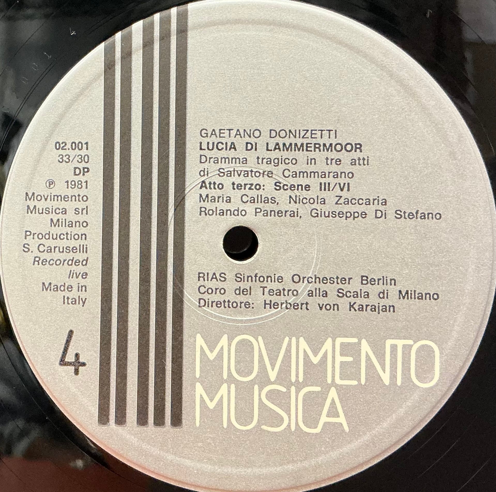 LP - Lucia Di Lammermoor af Donizetti