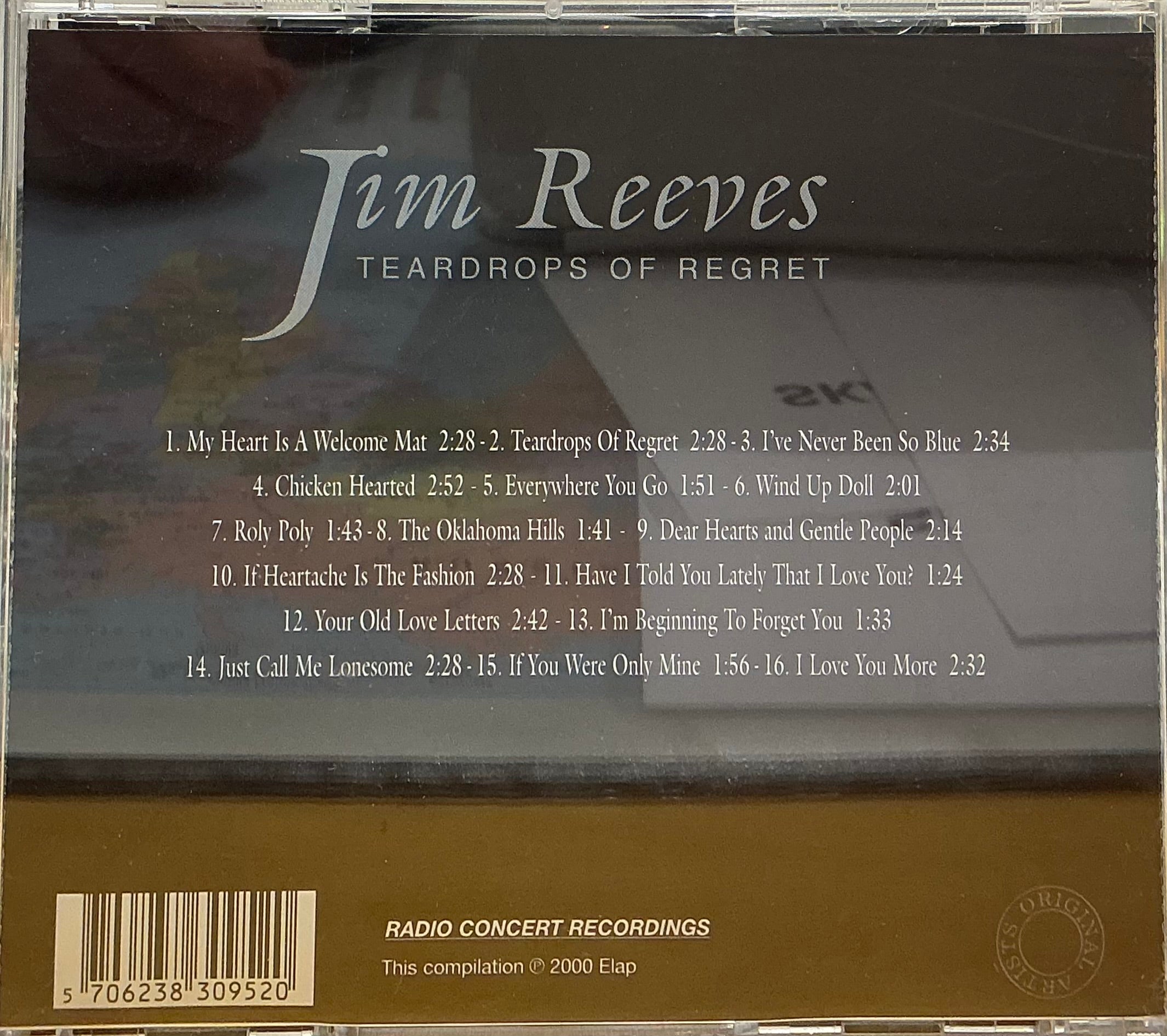 CD - Jim Reeves samling 6 CDr