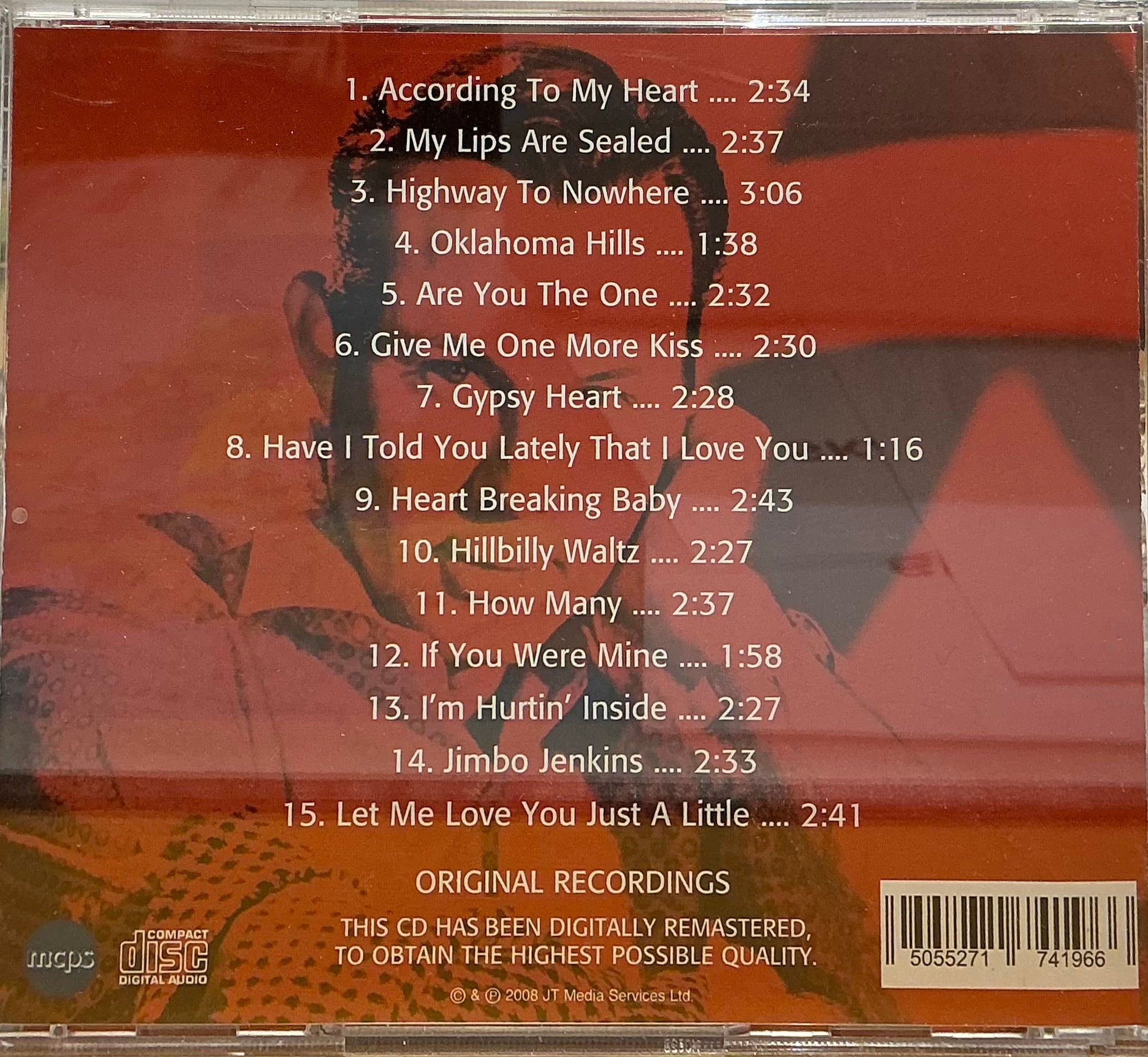 CD - Jim Reeves samling 6 CDr