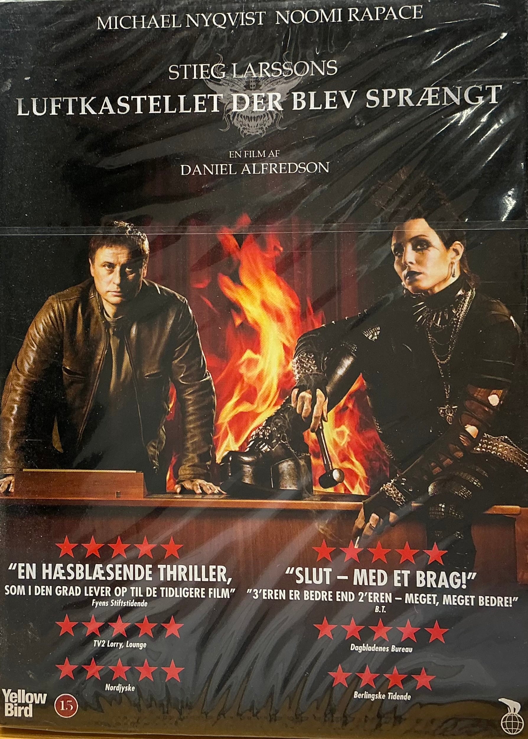 DVD - Stieg Larson trilogi - "Mænd der hader kvinder" 3 DVD